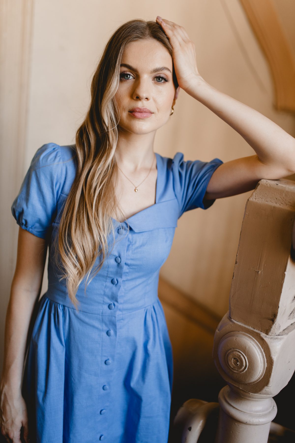 Sukienka Hannah Prussian Blue