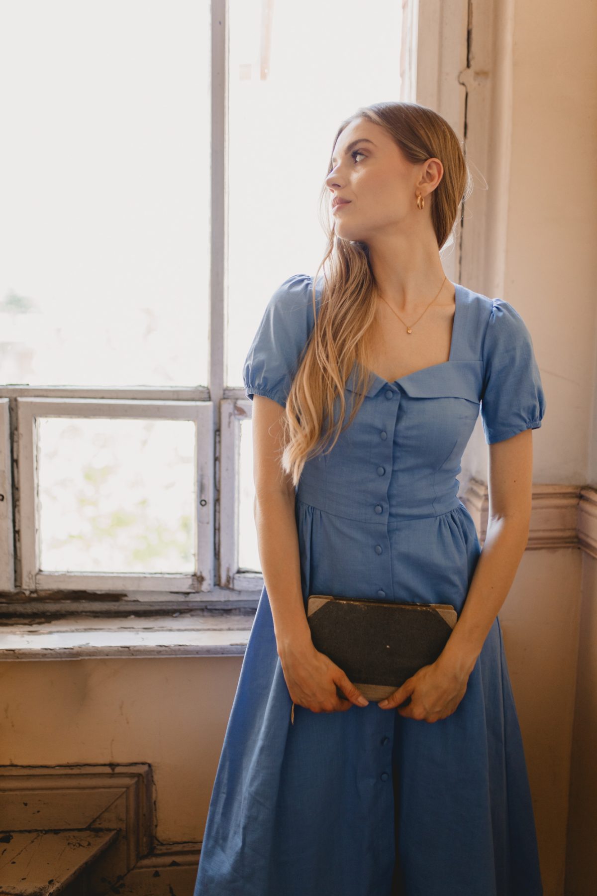 Sukienka Hannah Prussian Blue