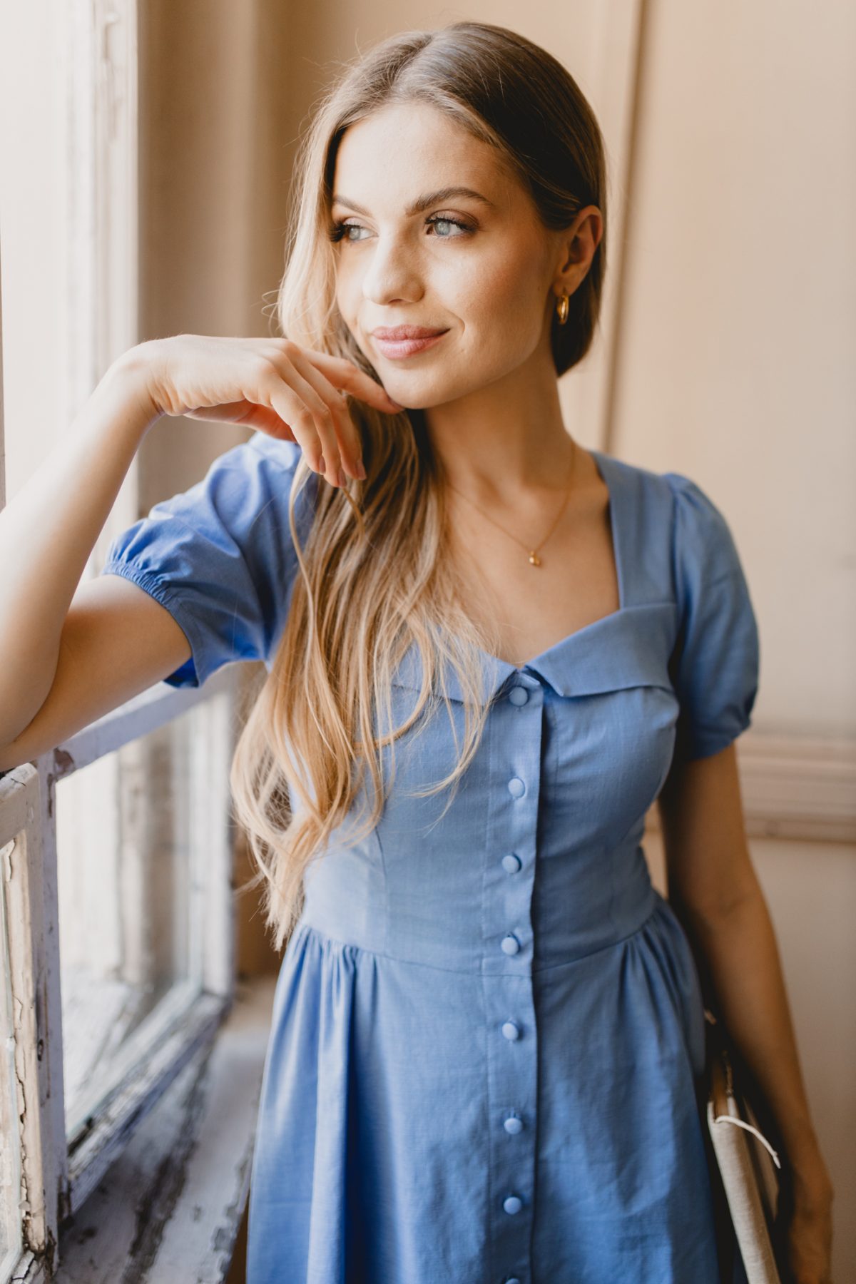 Sukienka Hannah Prussian Blue