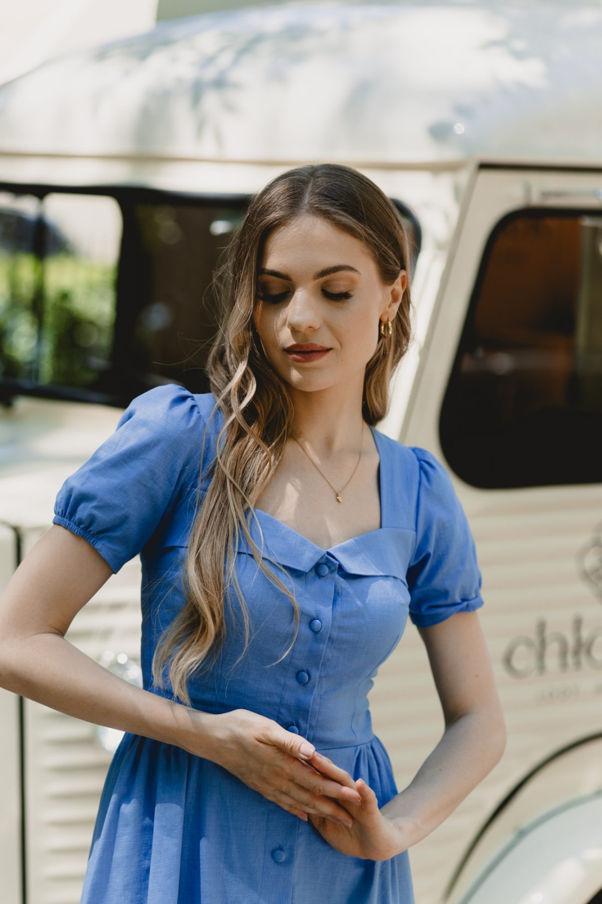Sukienka Hannah Prussian Blue