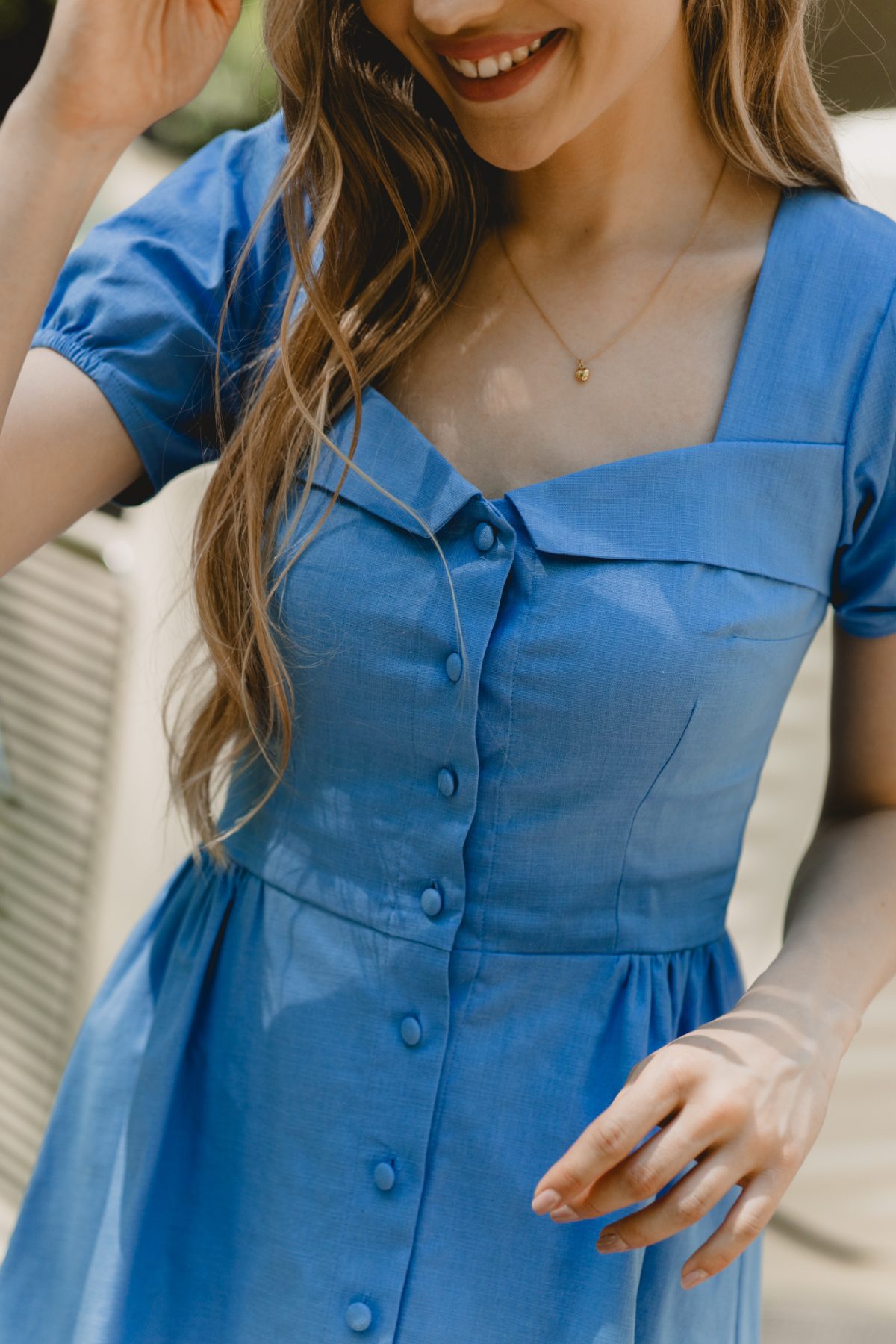 Sukienka Hannah Prussian Blue