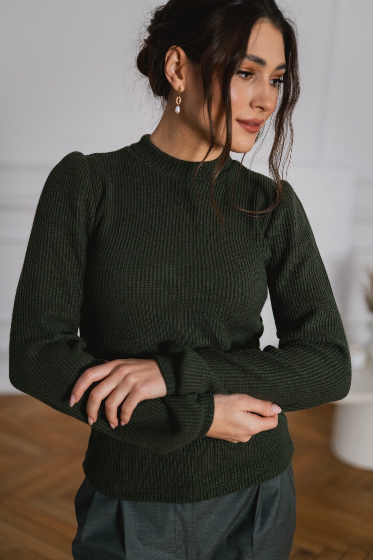 Sweter Aurore olive