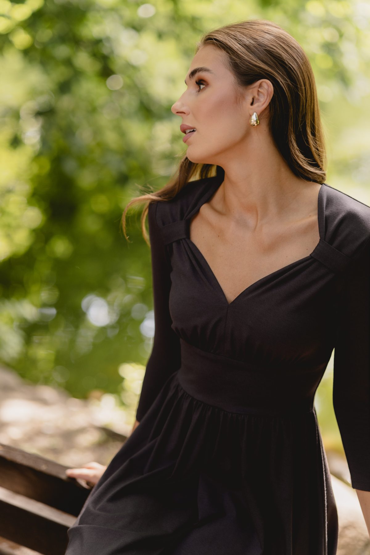 Sukienka Kalina Chocolate Brown