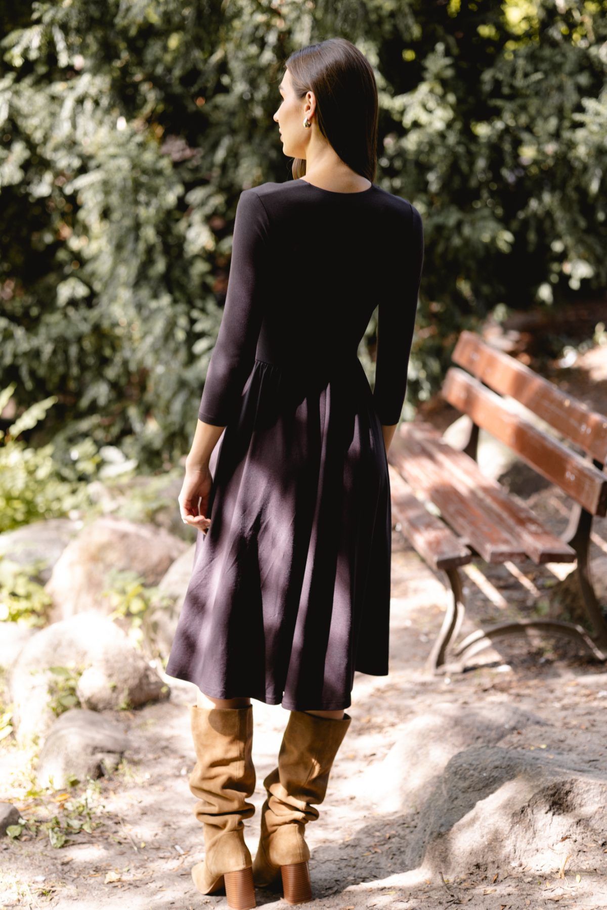 Sukienka Kalina Chocolate Brown