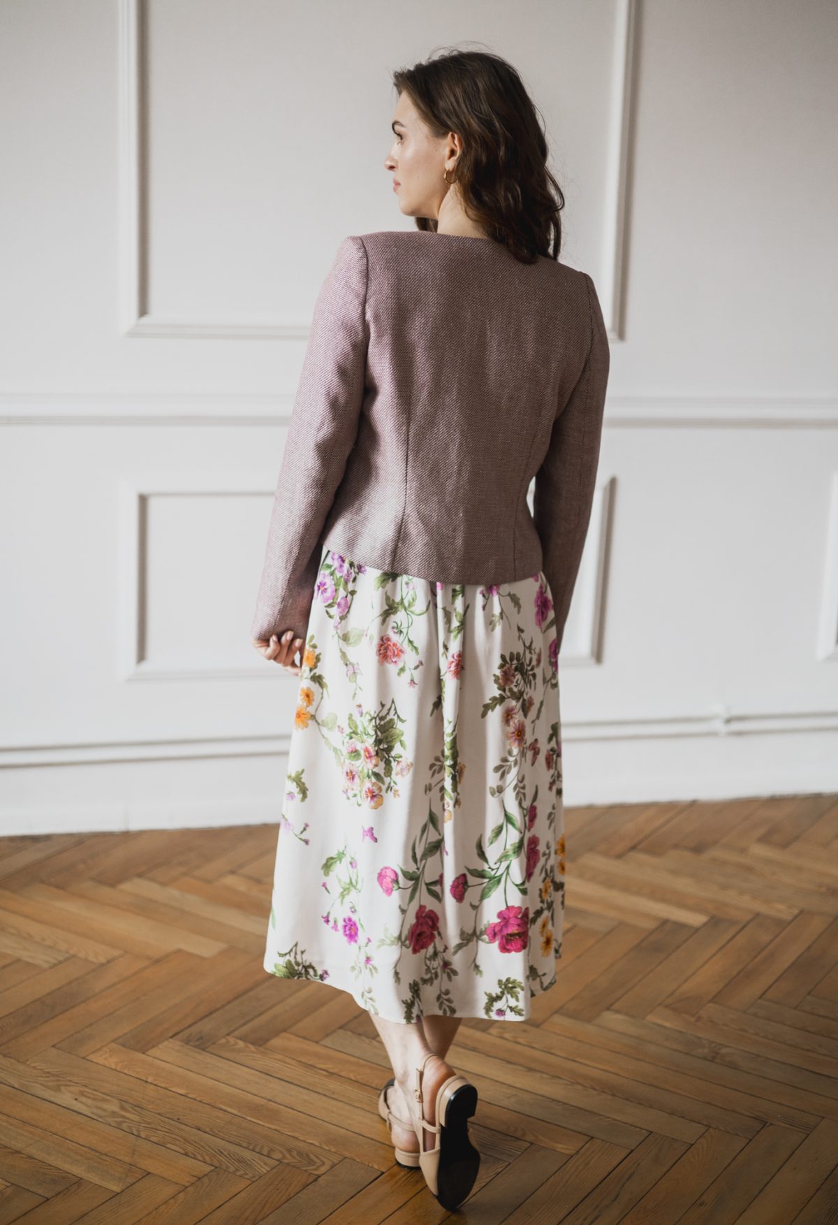 Żakiet Megan bordo
