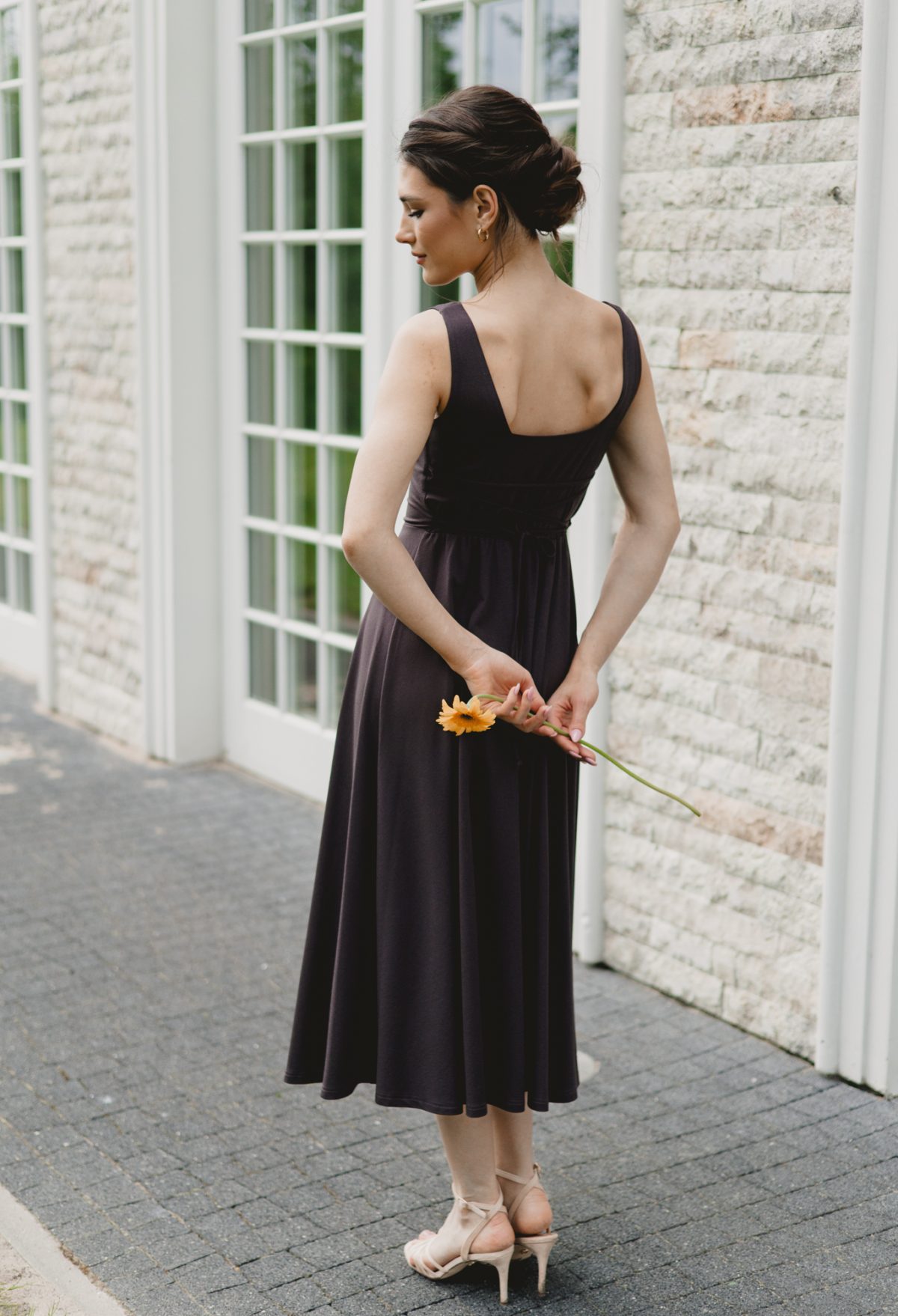 Sukienka Gabrielle chocolate brown
