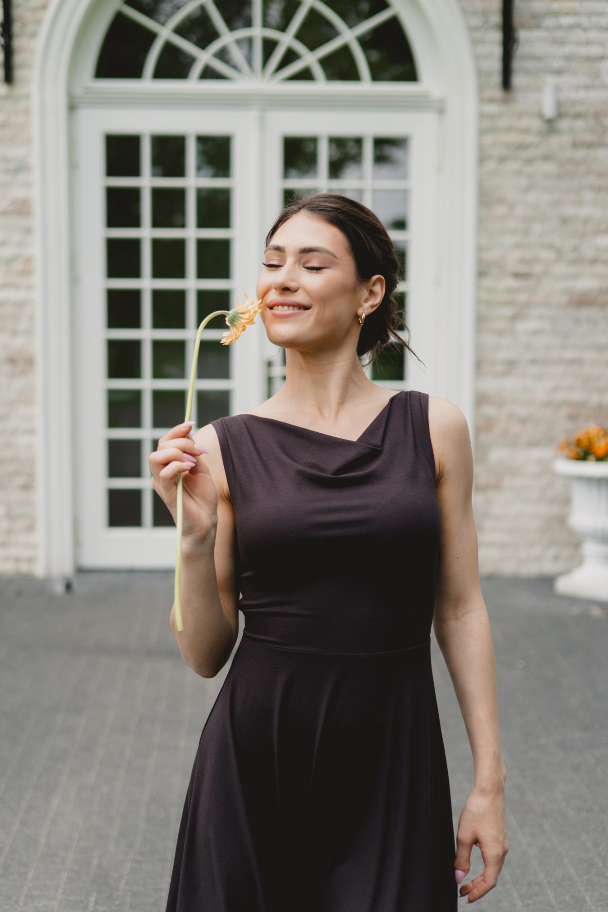 Sukienka Gabrielle chocolate brown