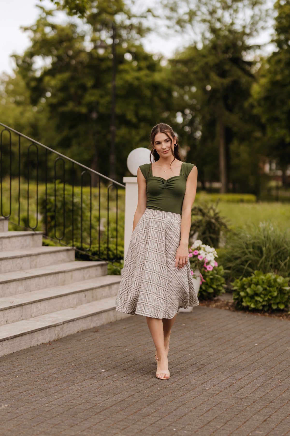 Bluzka Rose Olive