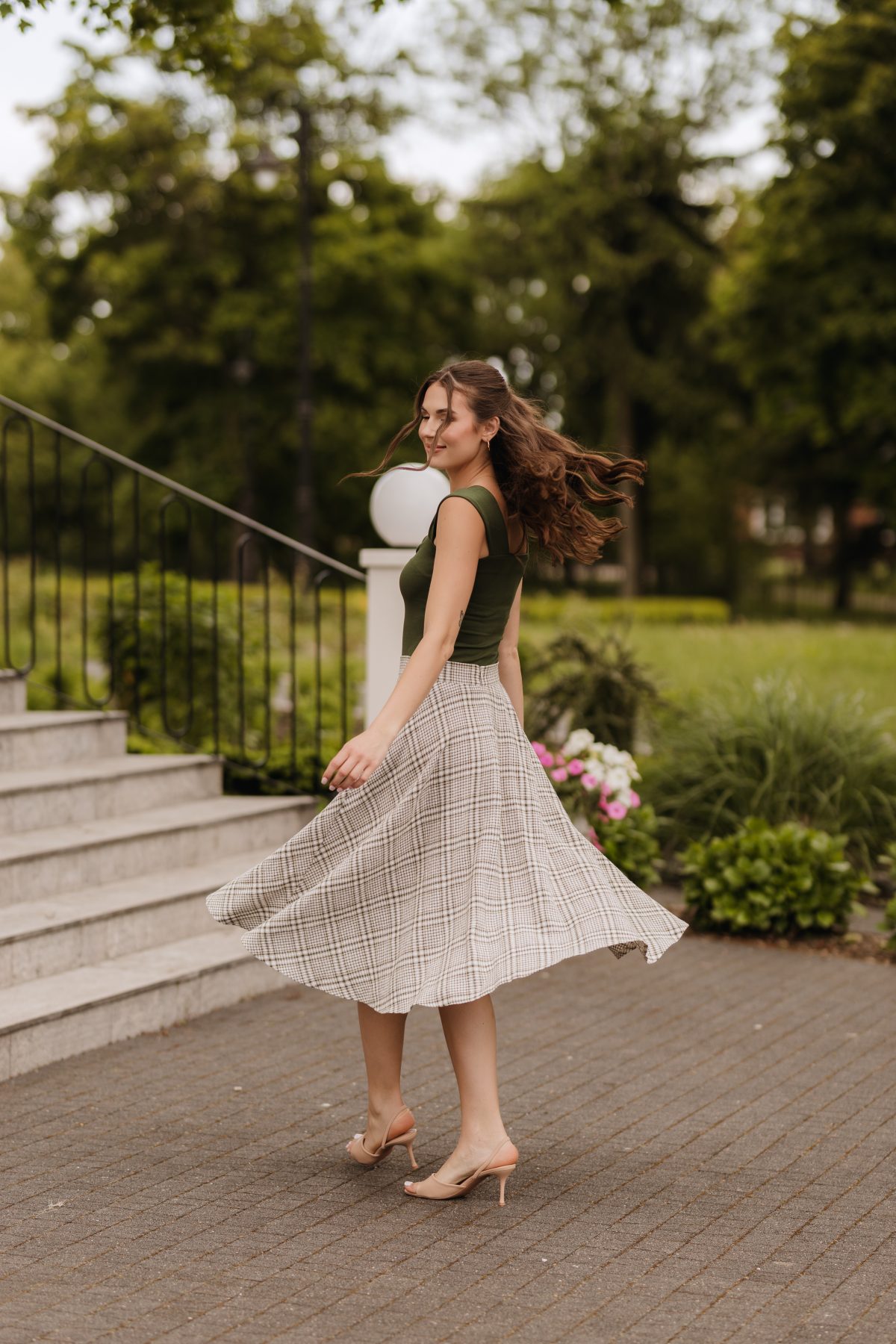 Bluzka Rose Olive