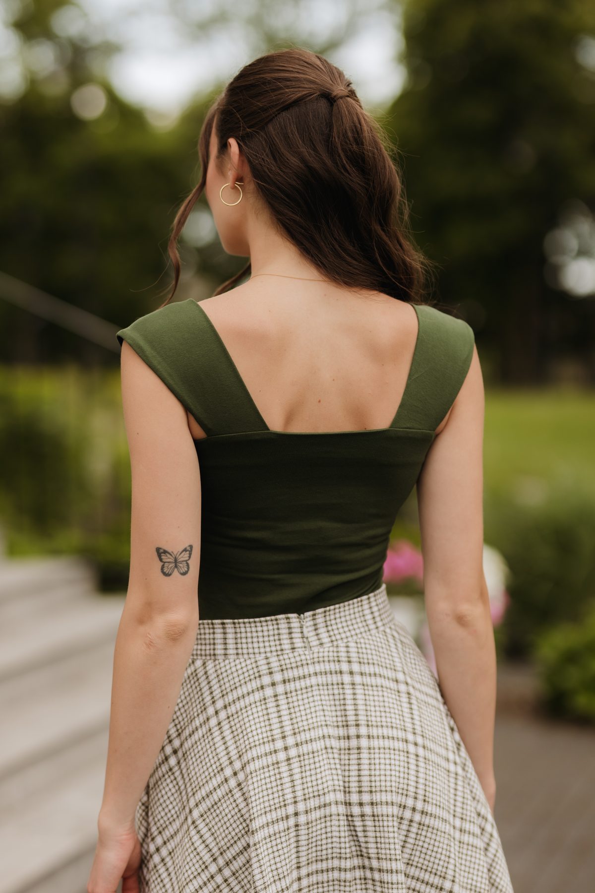 Bluzka Rose Olive