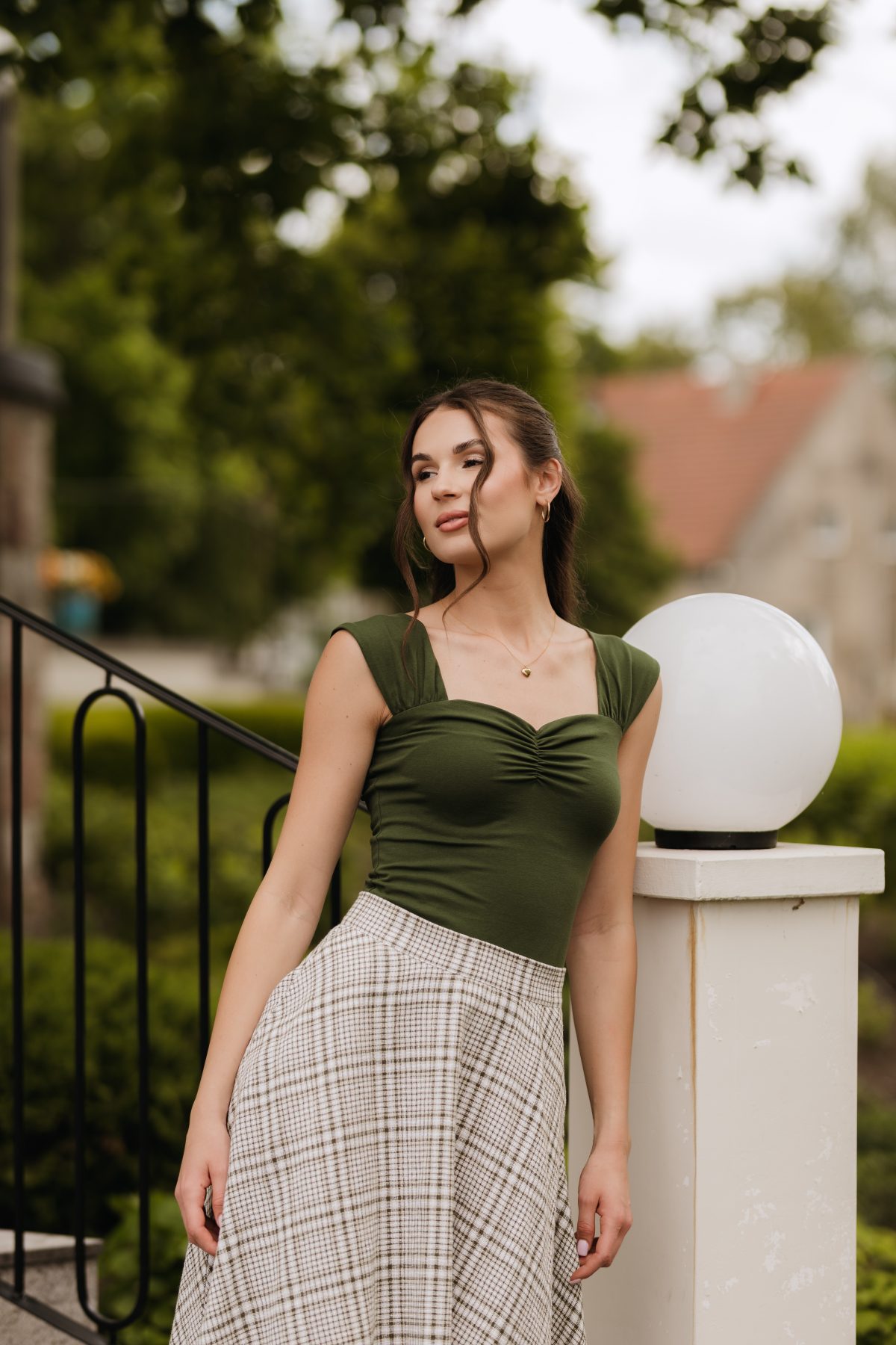 Bluzka Rose Olive