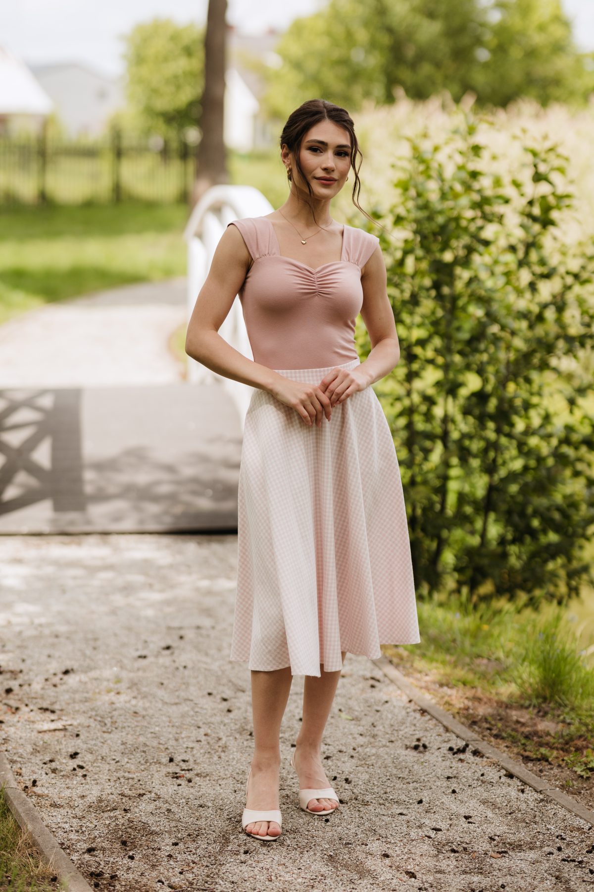 Spódnica Evelyne Powdery Vichy