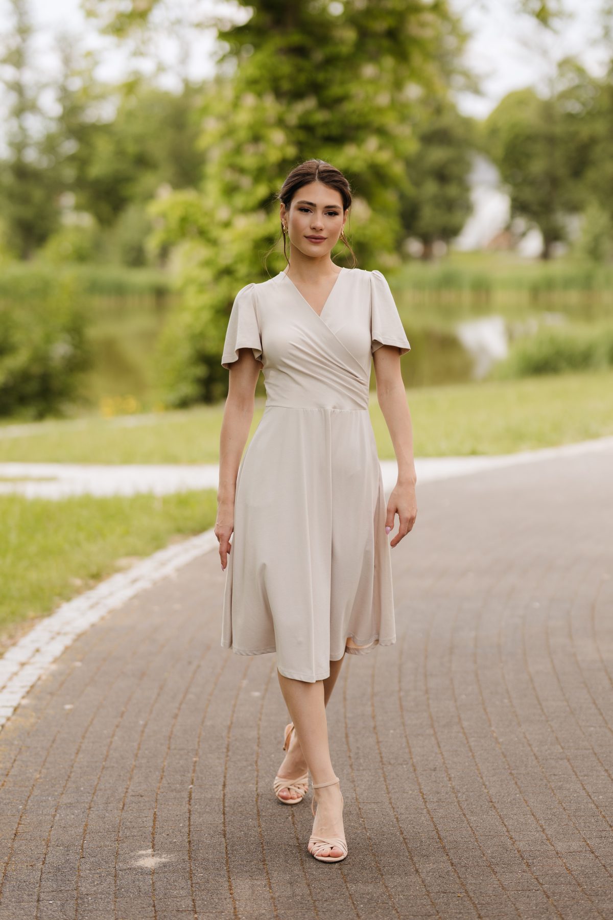 Sukienka Nicole no.2 Natural Beige