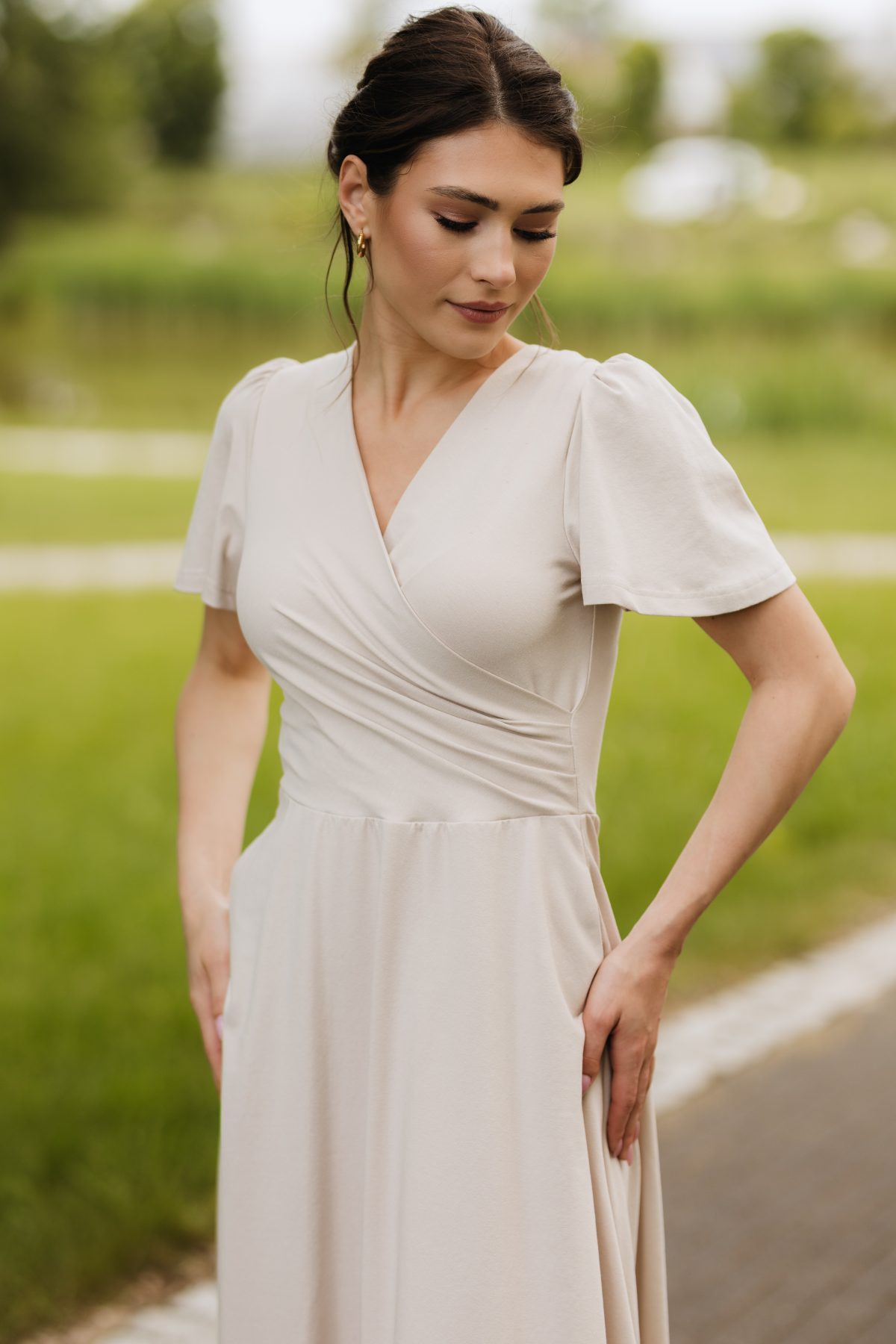 Sukienka Nicole no.2 Natural Beige