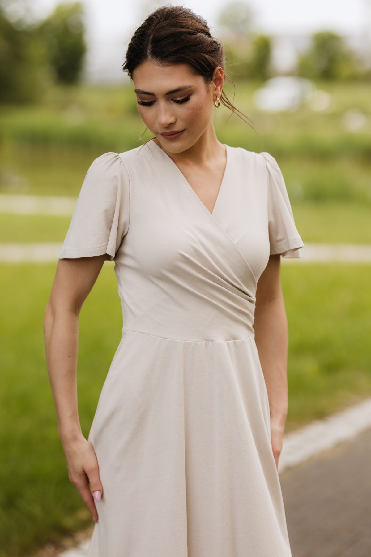 Sukienka Nicole no.2 Natural Beige