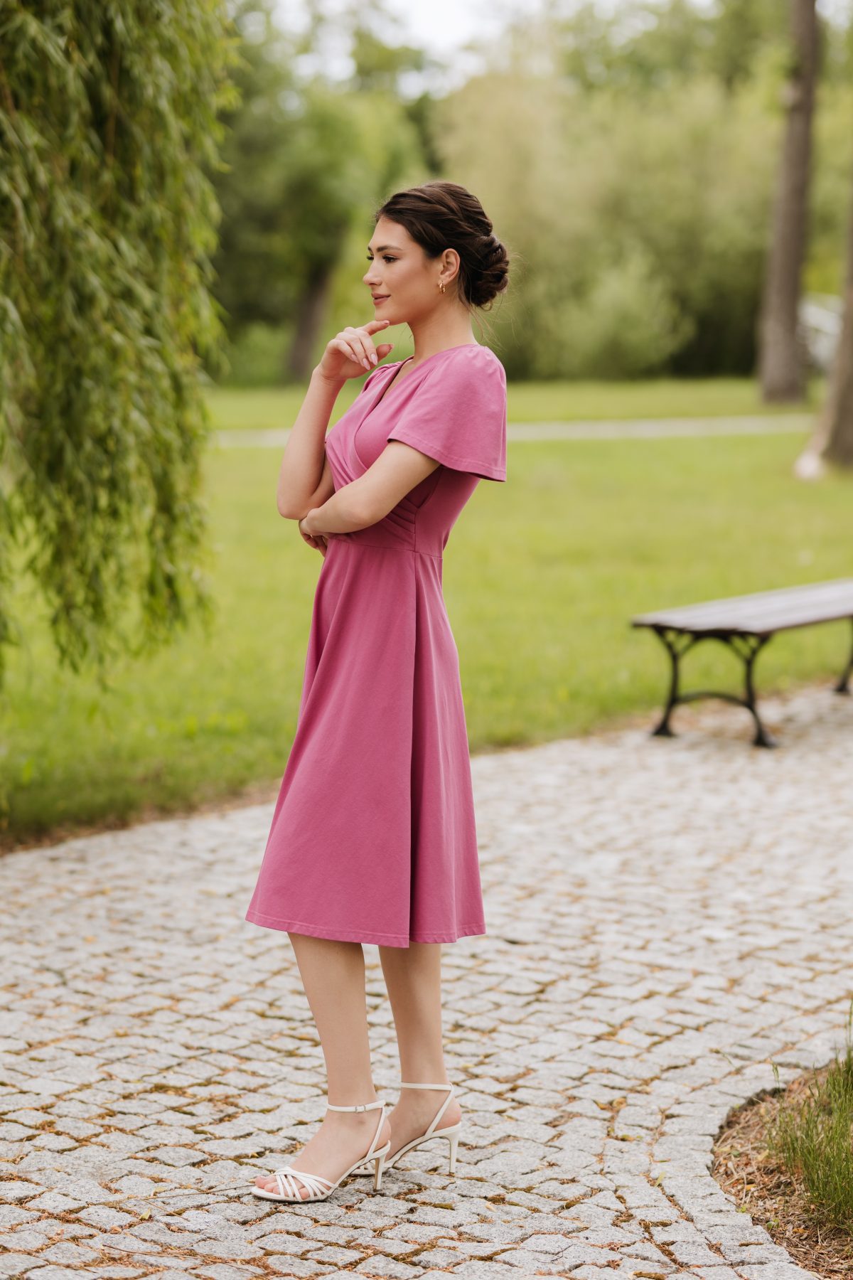 Sukienka Nicole no.2 Raspberry