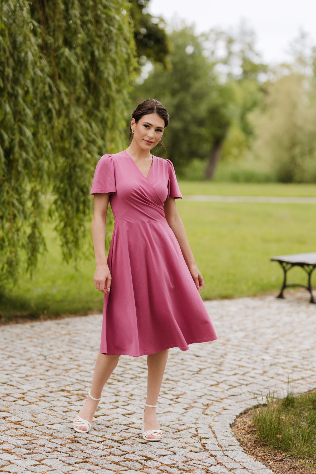 Sukienka Nicole no.2 Raspberry
