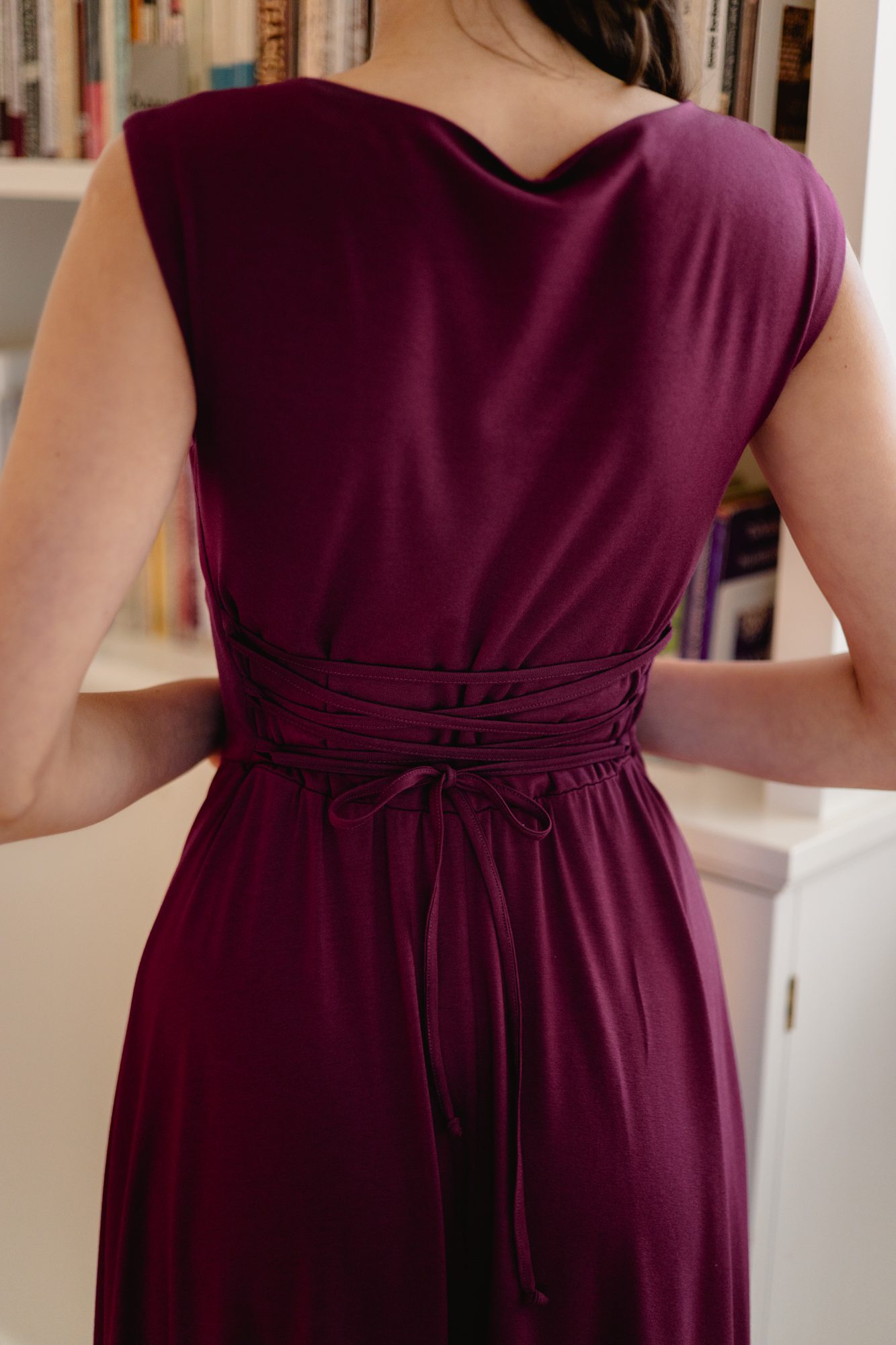 Sukienka Camalia Cranberry - obrazek 12