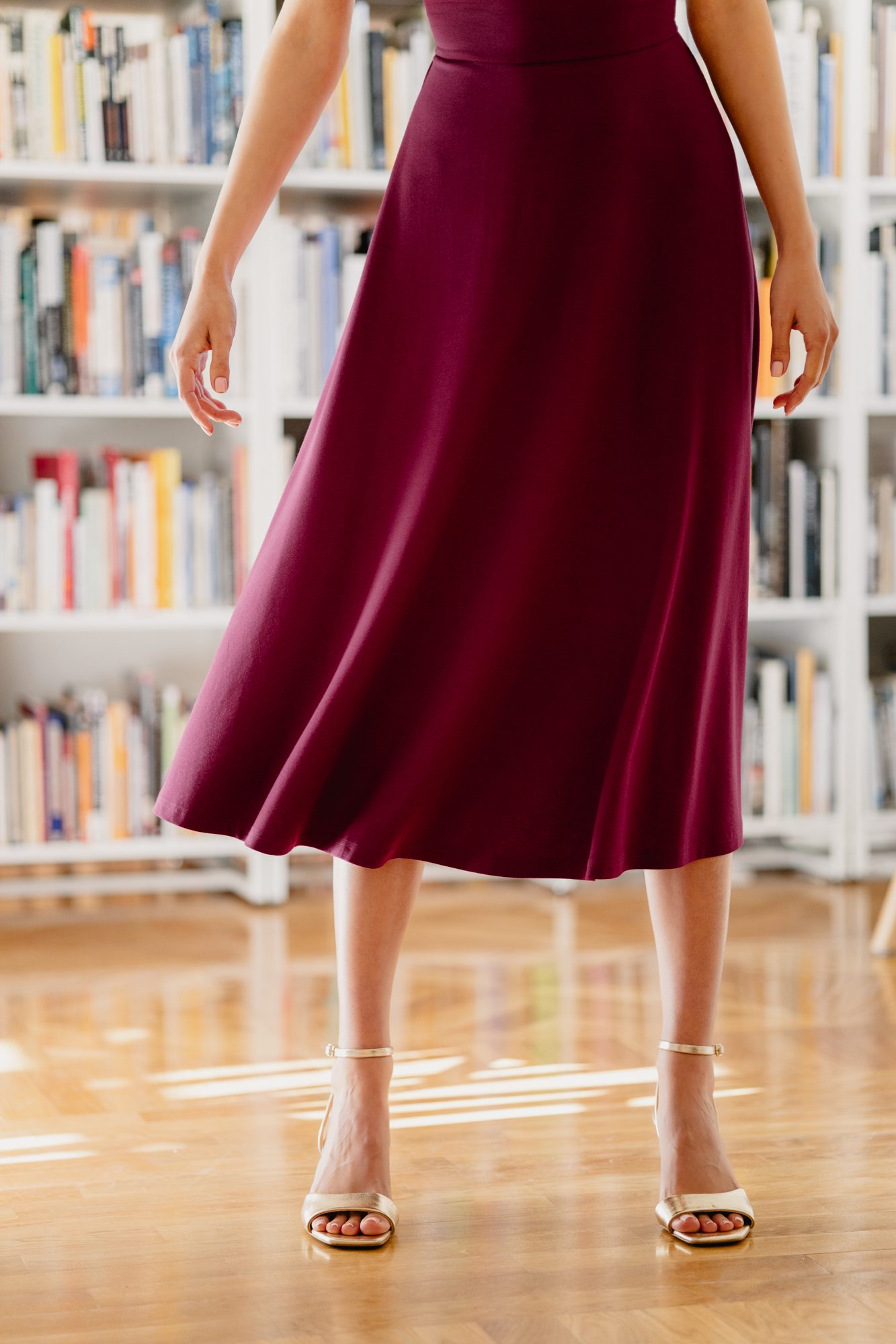 Sukienka Camalia Cranberry - obrazek 9