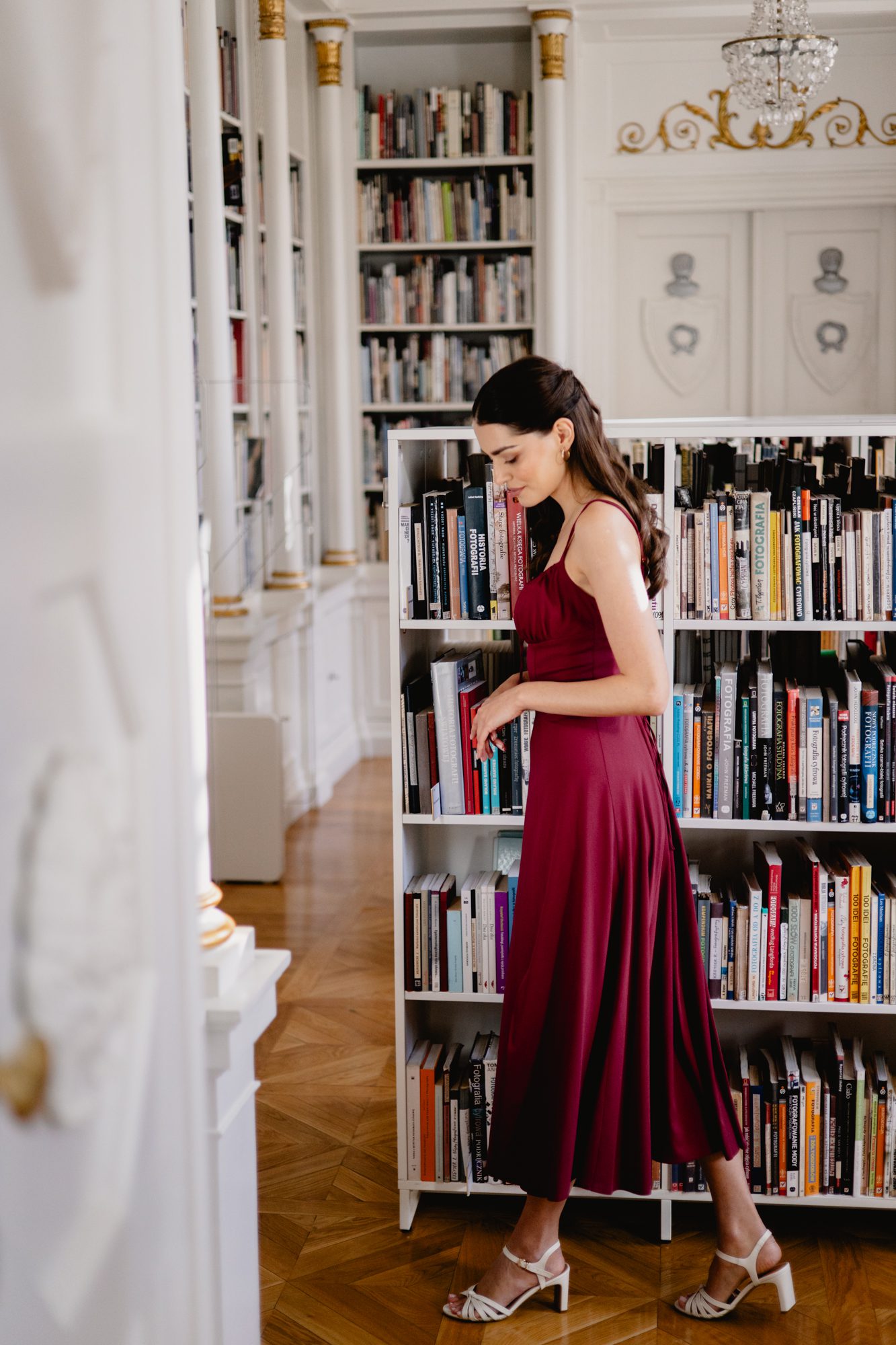 Sukienka Rosaline Wine - obrazek 7