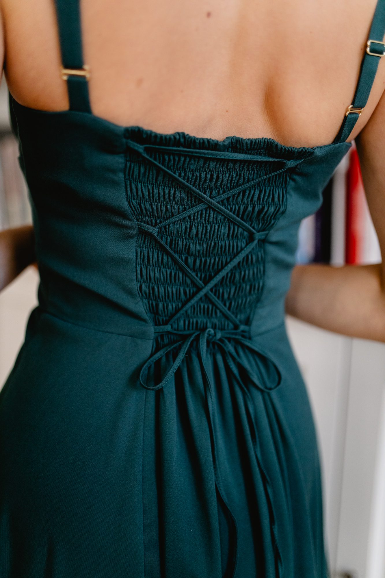 Sukienka Rosaline Bottled Green - obrazek 9