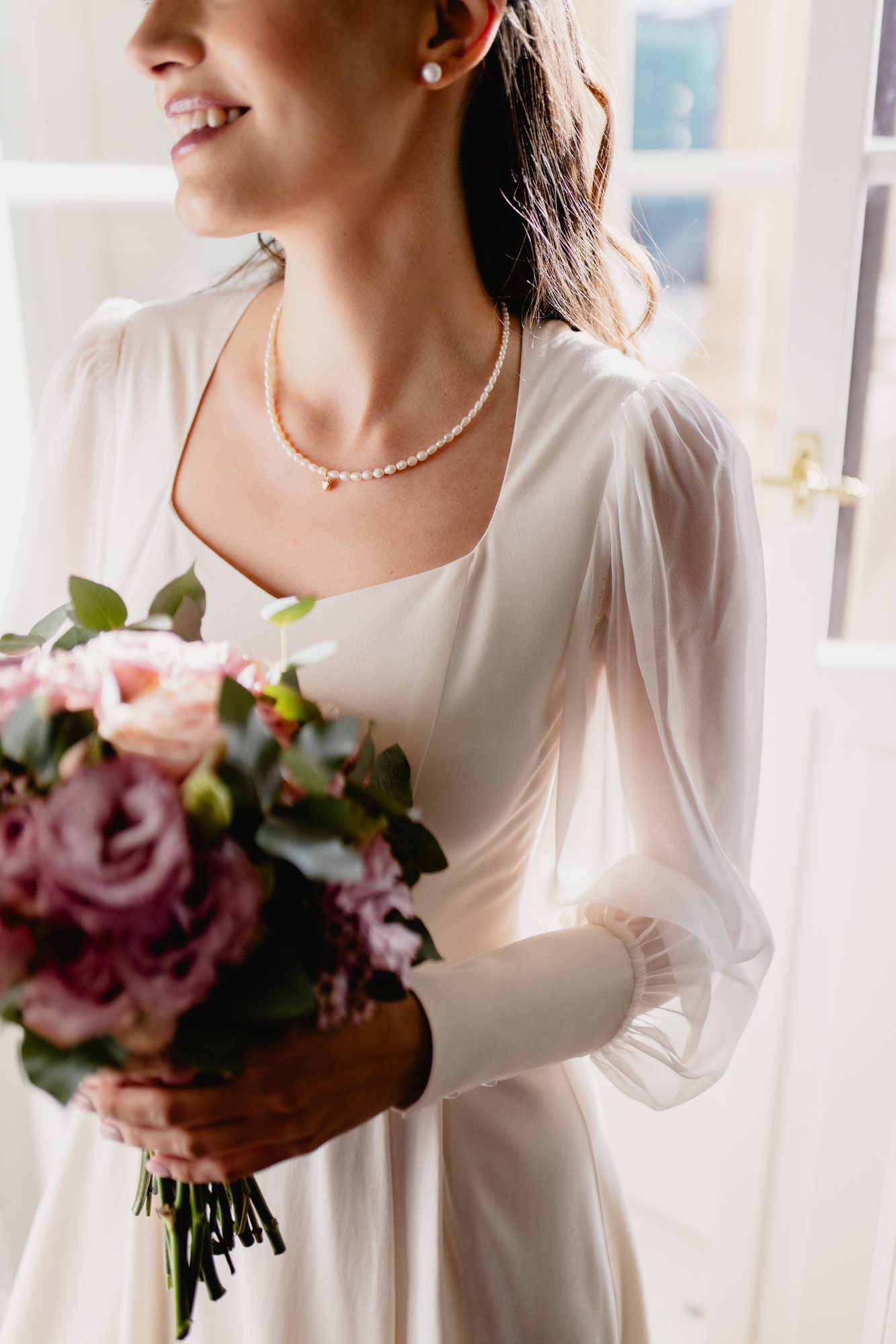 Sukienka Christel Cream - obrazek 12