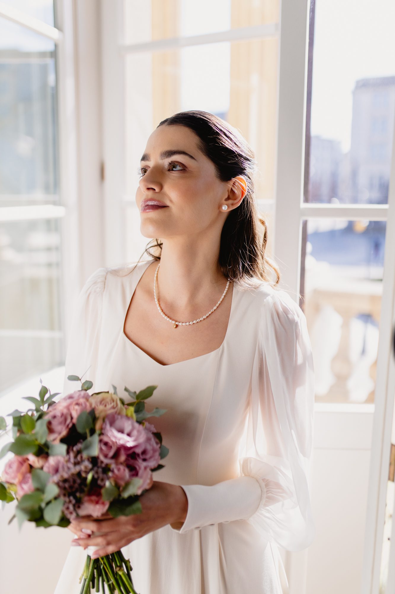 Sukienka Christel Cream - obrazek 9