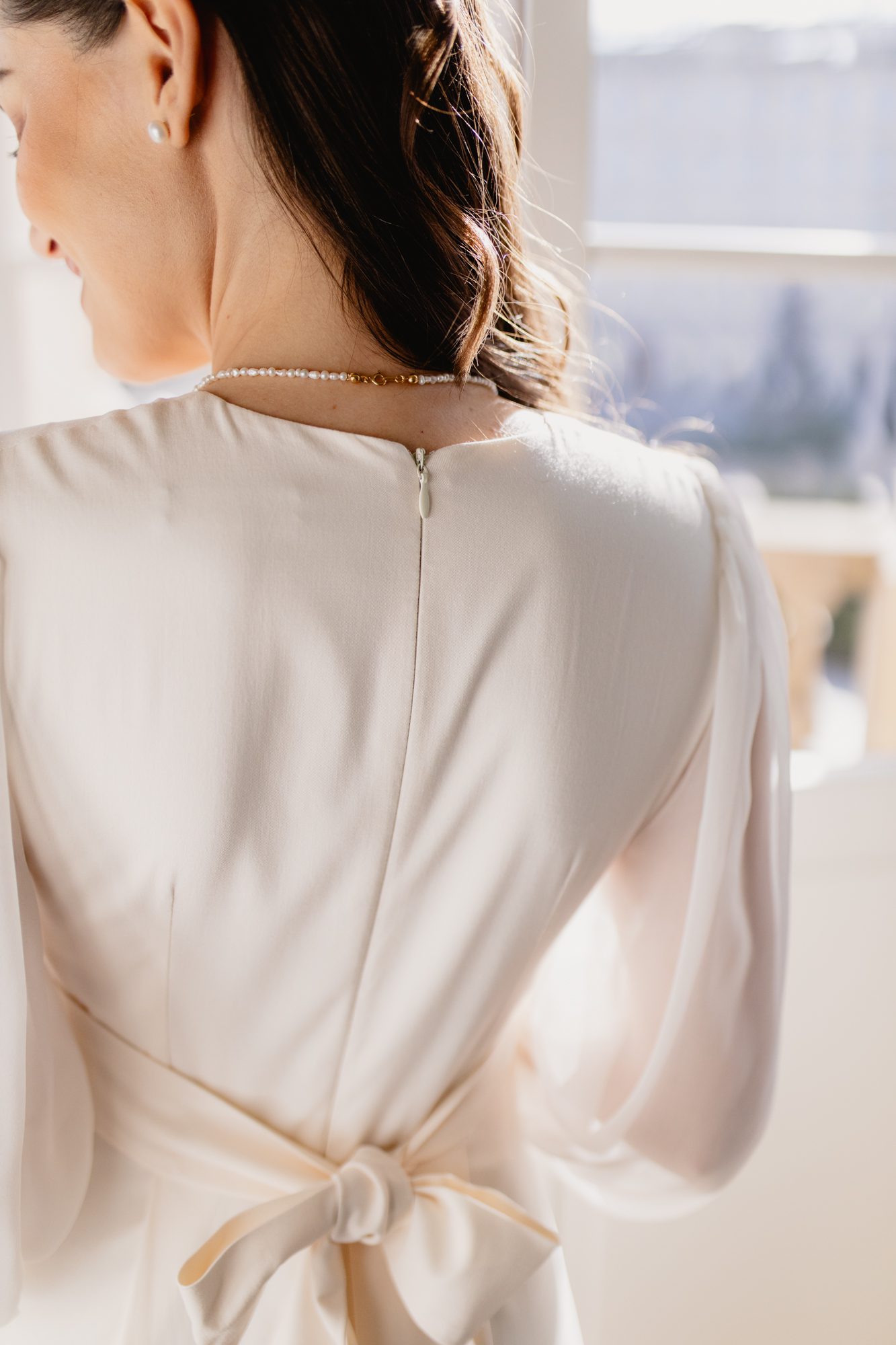 Sukienka Christel Cream - obrazek 6