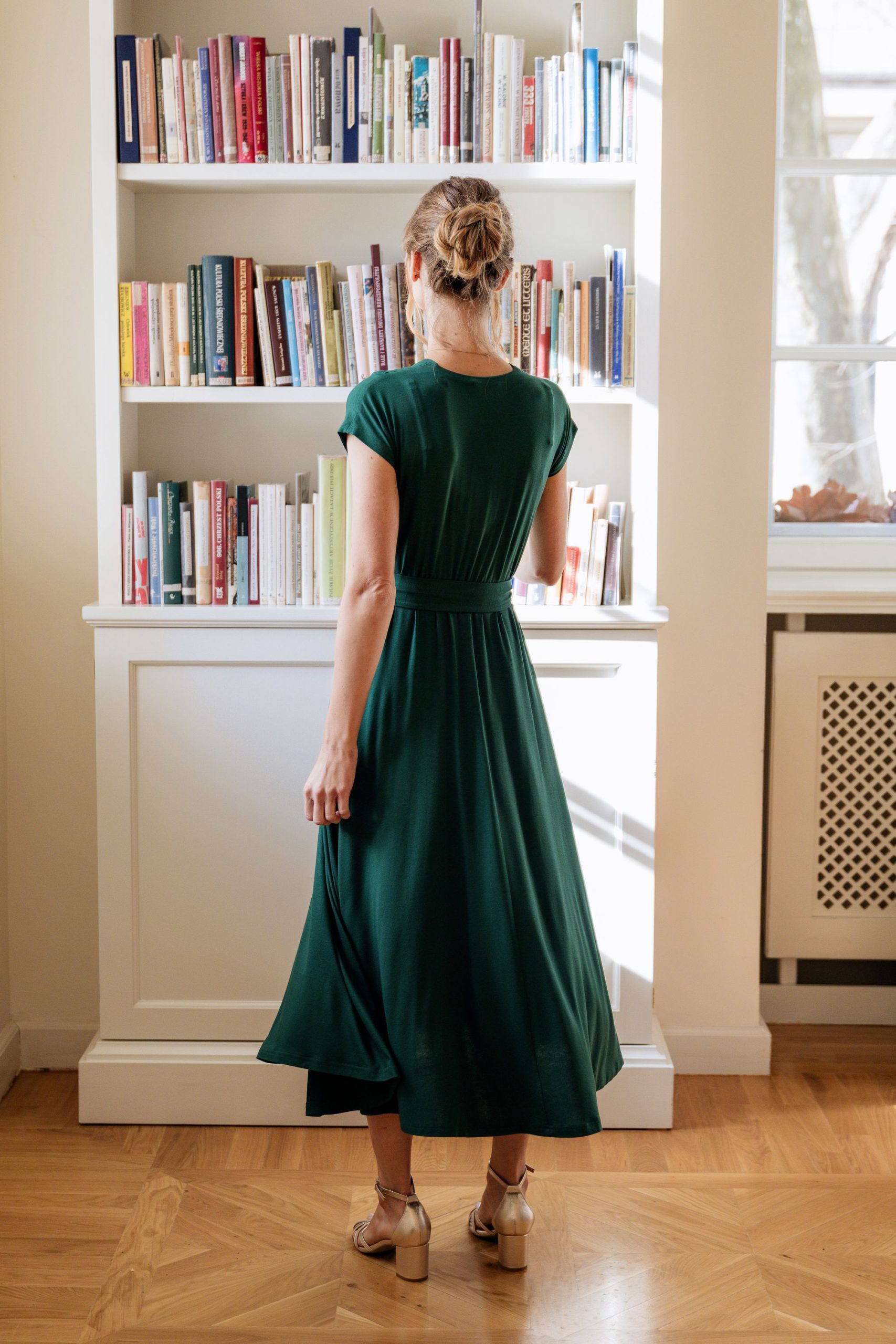 Sukienka Angeline Emerald - obrazek 6