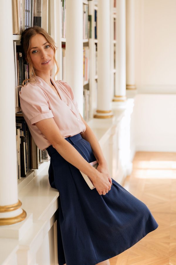 Spódnica Martha Navy