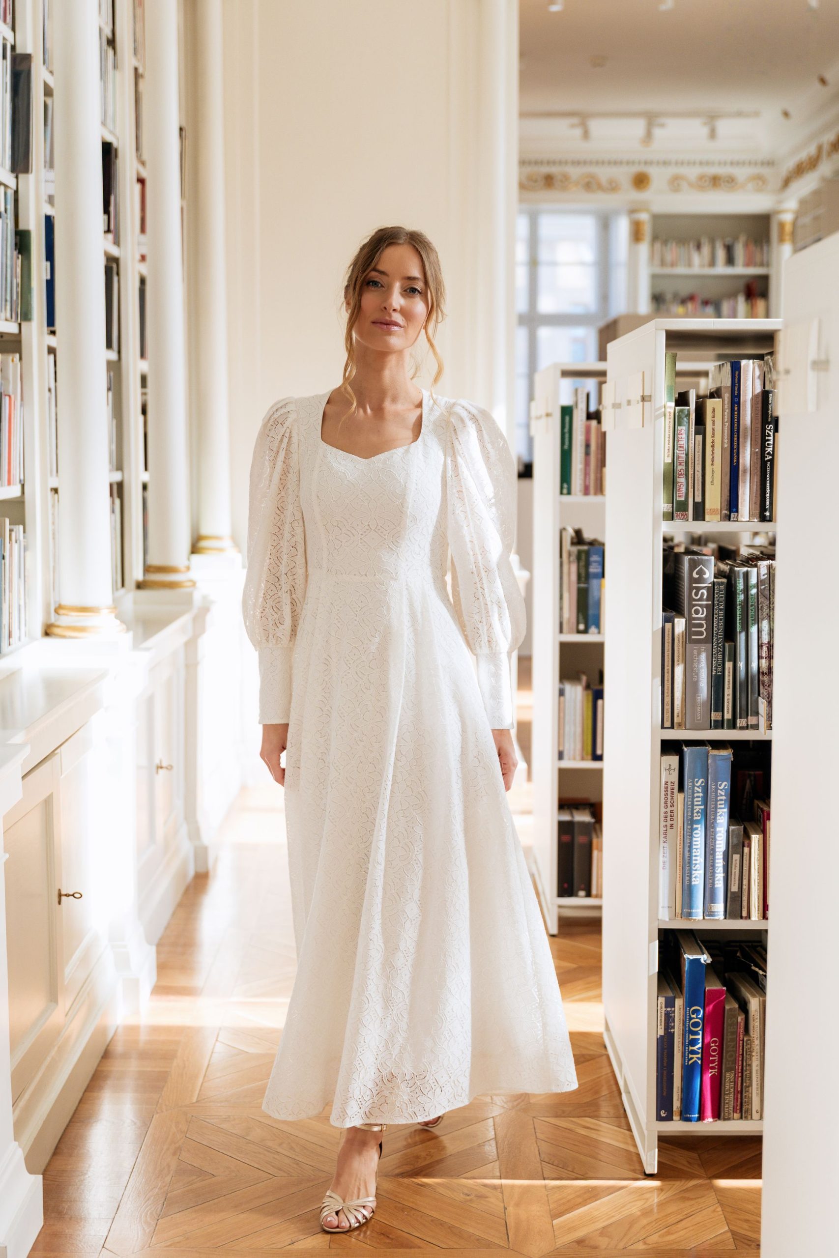 Sukienka Josephine Ecru - obrazek 2