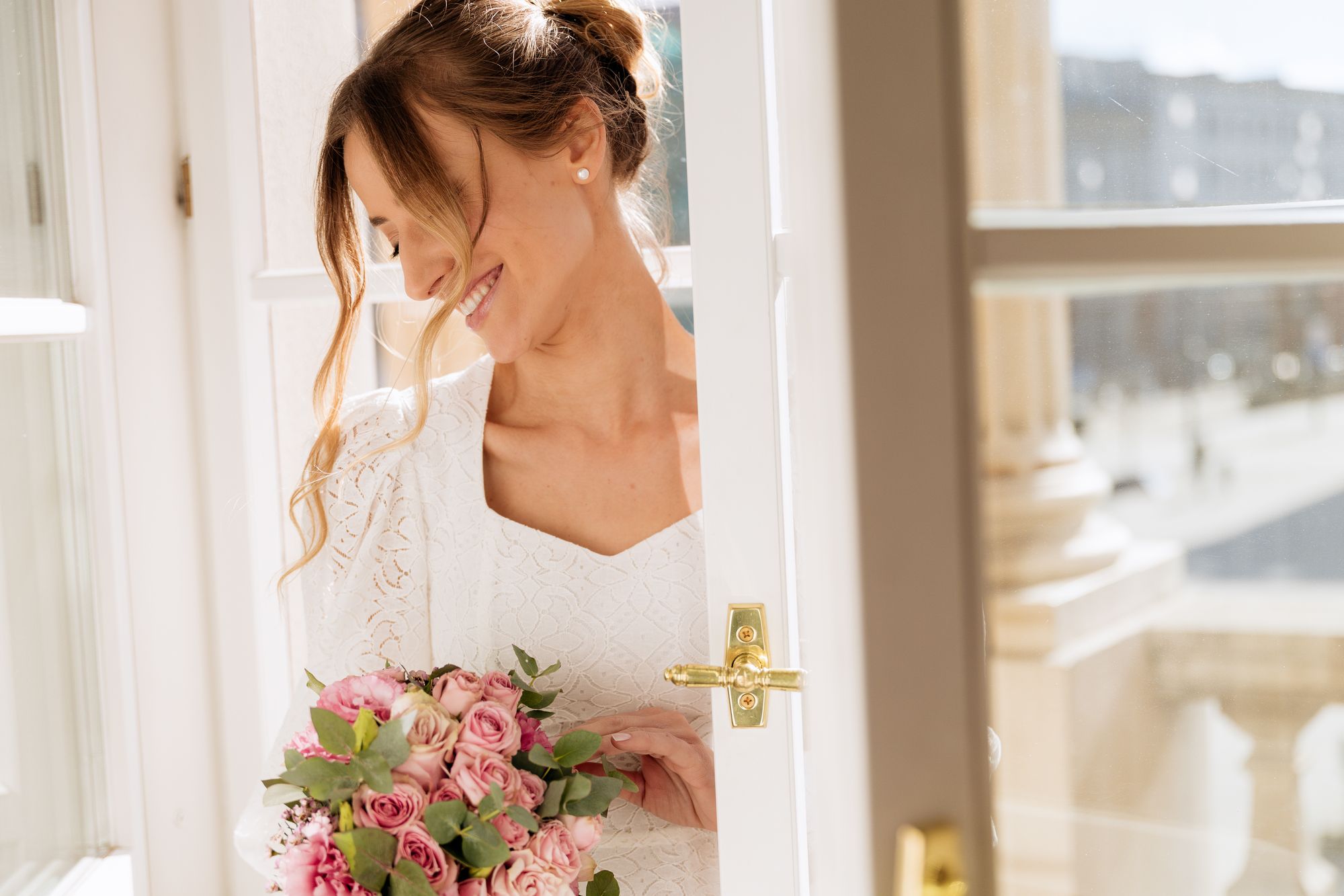 Sukienka Josephine Ecru - obrazek 11