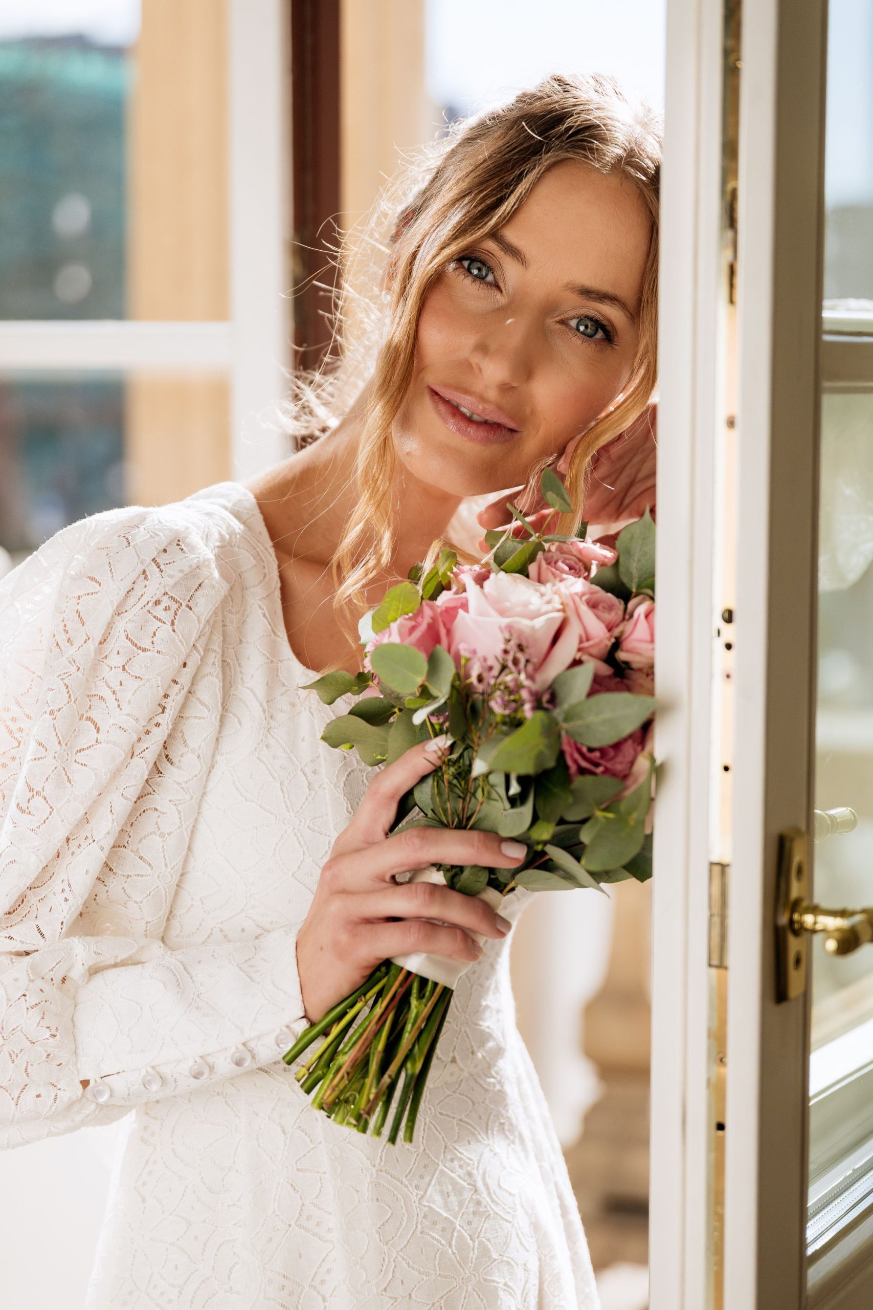 Sukienka Josephine Ecru - obrazek 10