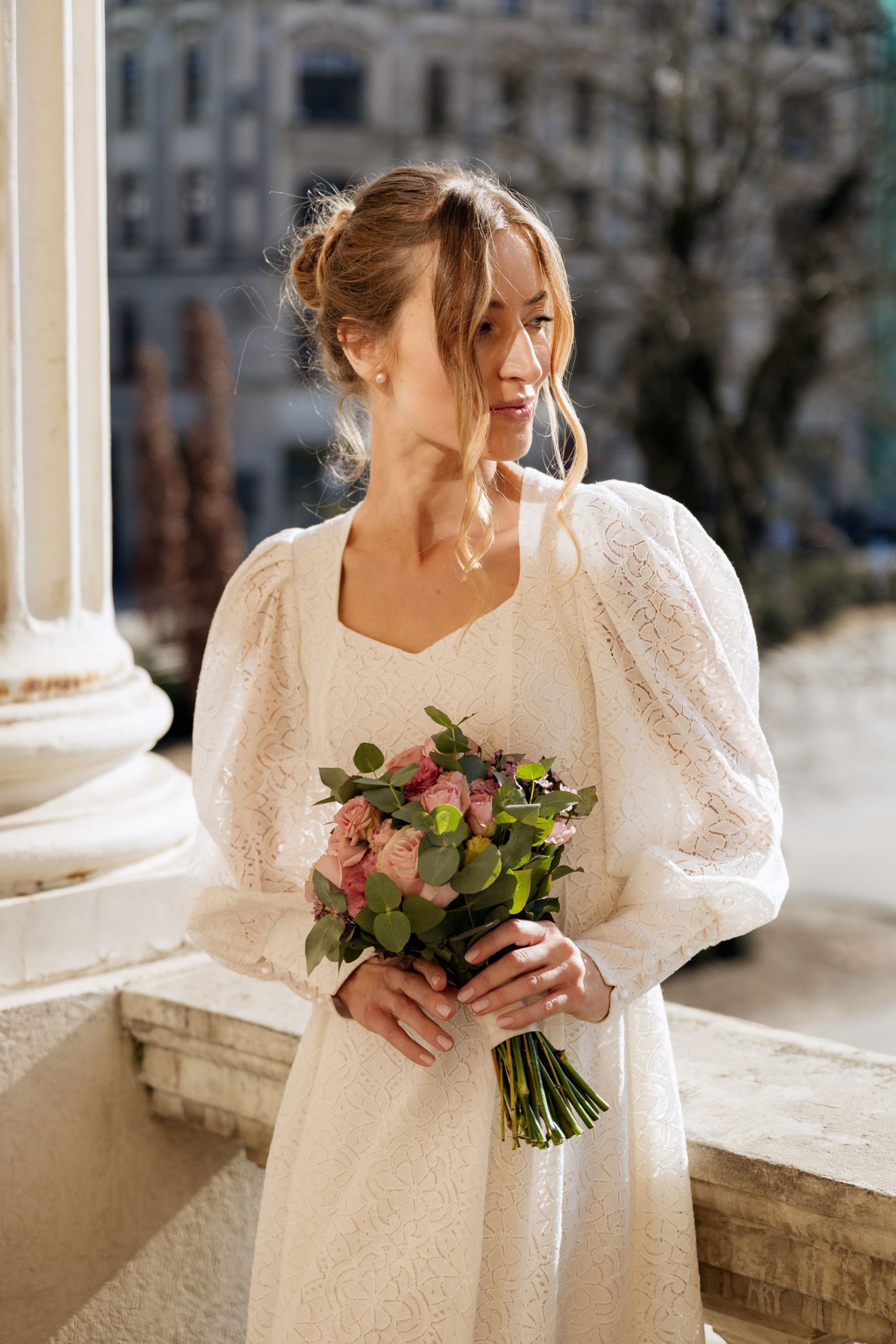 Sukienka Josephine Ecru - obrazek 9