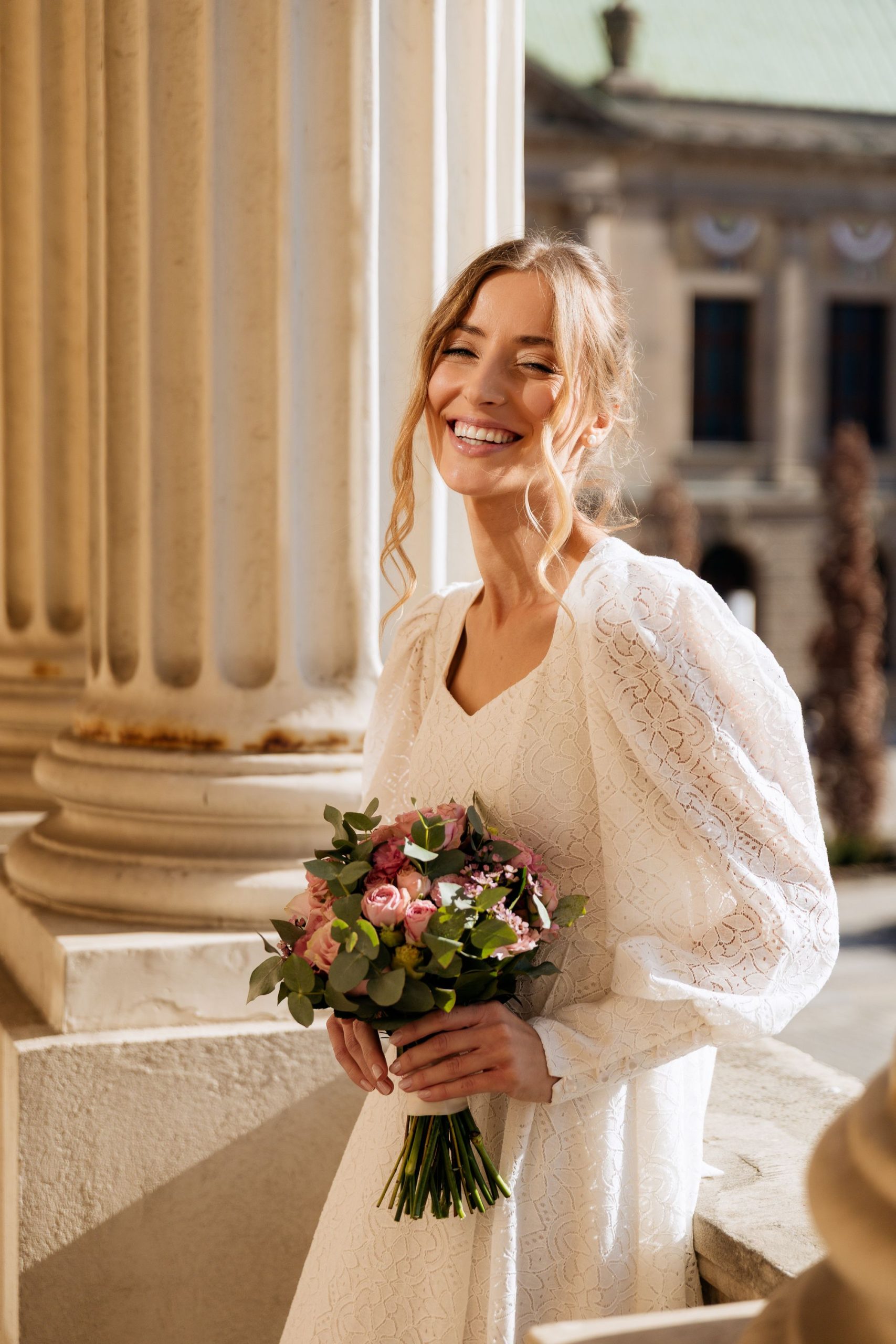 Sukienka Josephine Ecru - obrazek 8