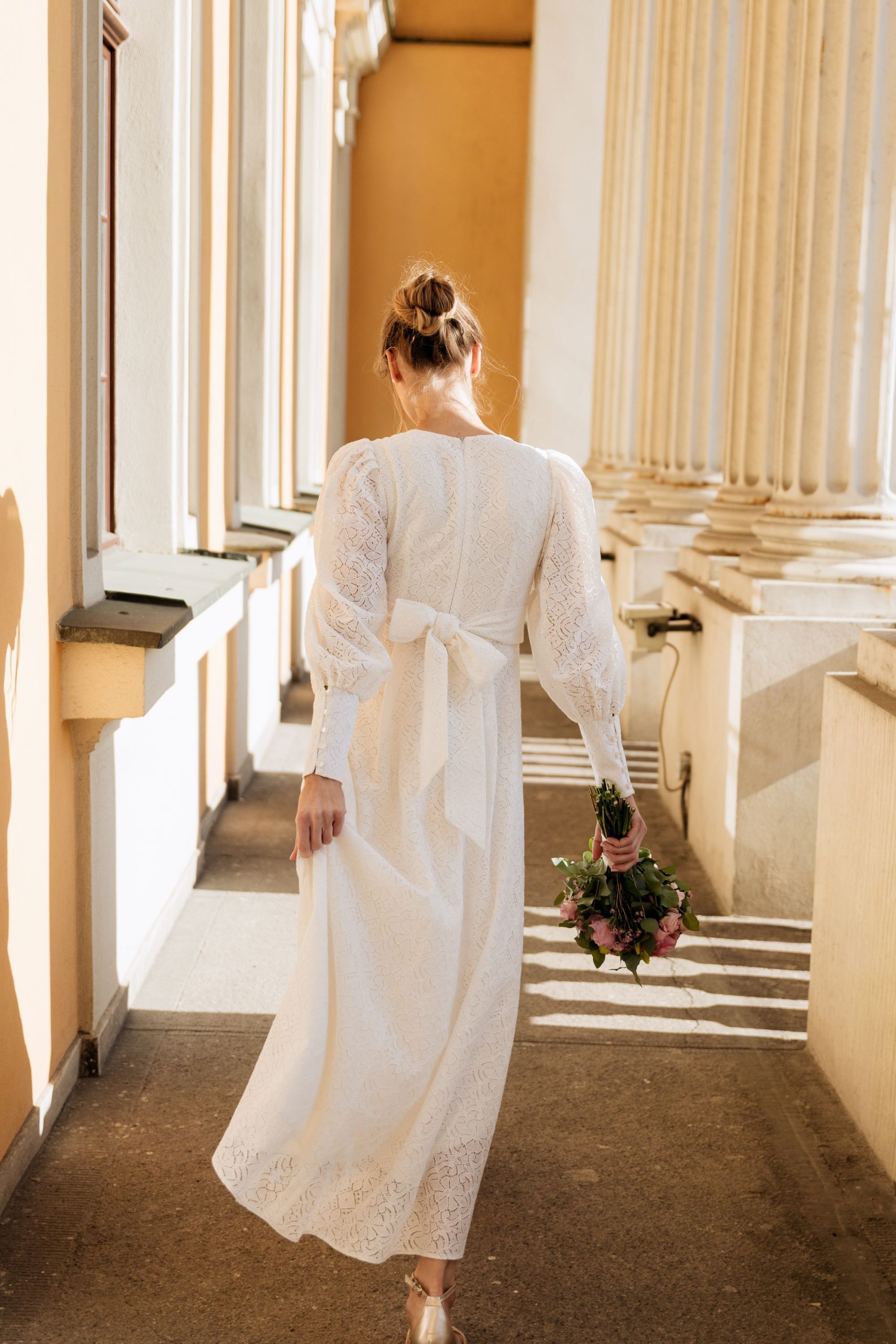 Sukienka Josephine Ecru - obrazek 5