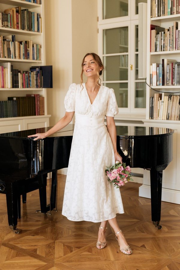 Sukienka Victoria Ecru