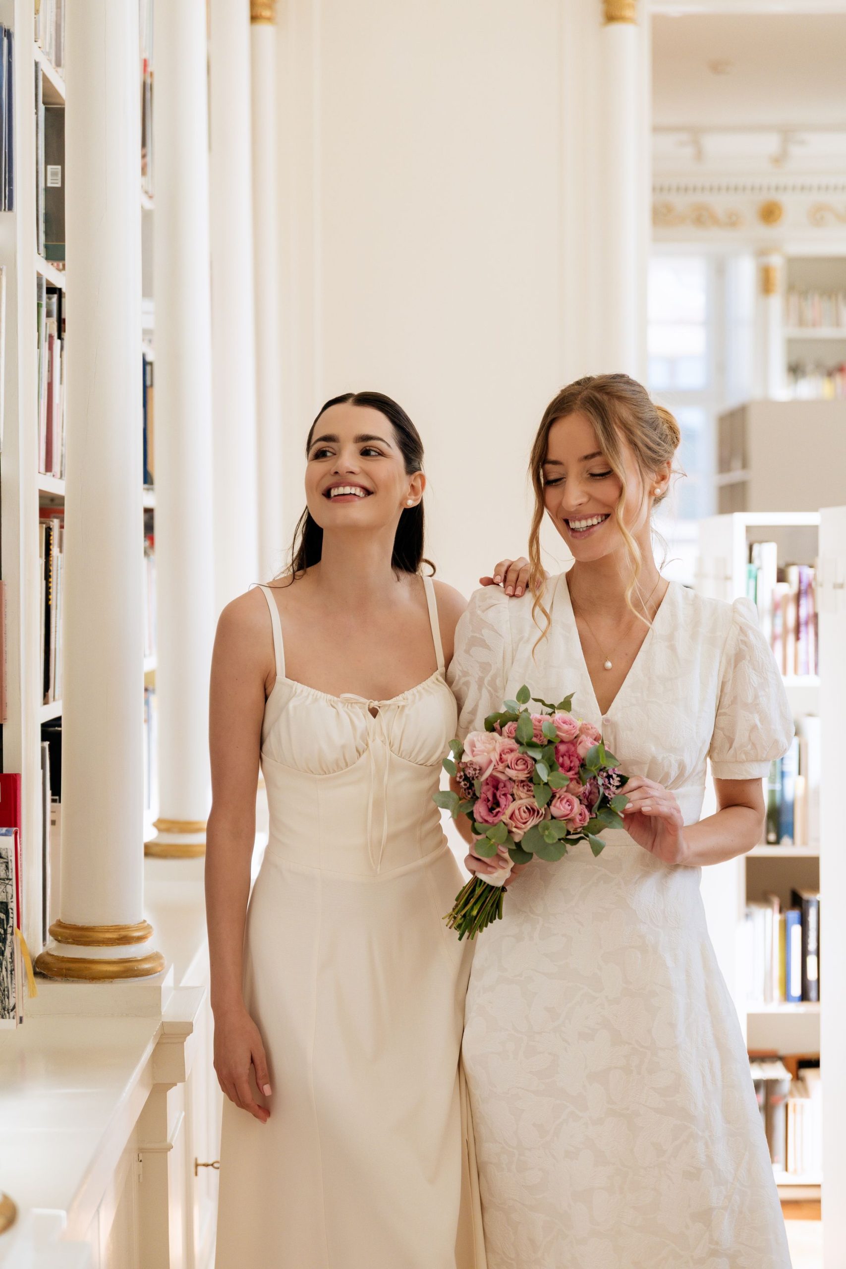 Sukienka Victoria Ecru - obrazek 6