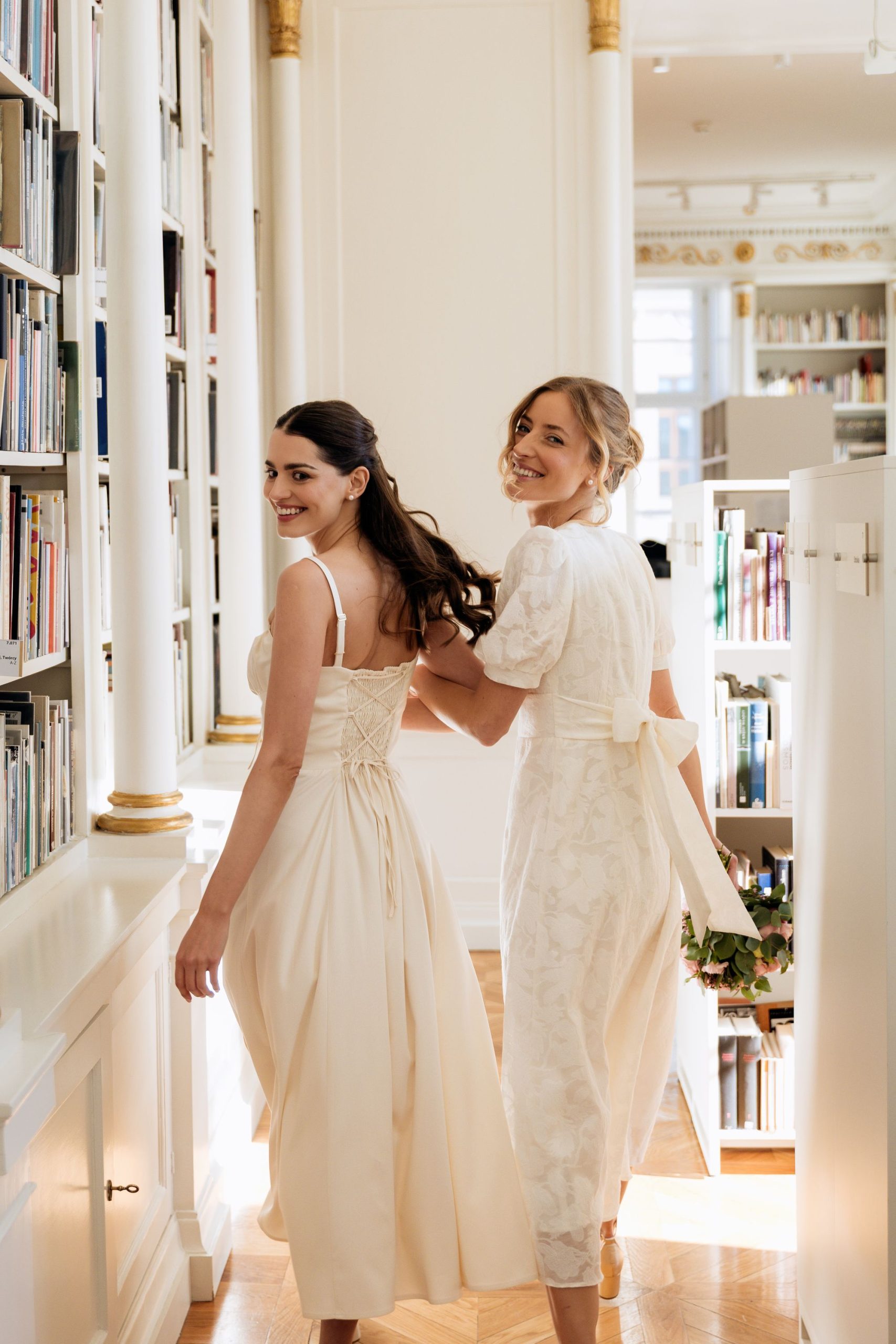 Sukienka Victoria Ecru - obrazek 3