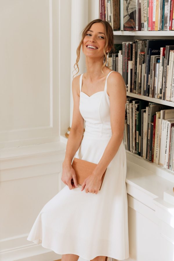 Sukienka Solenne Ecru