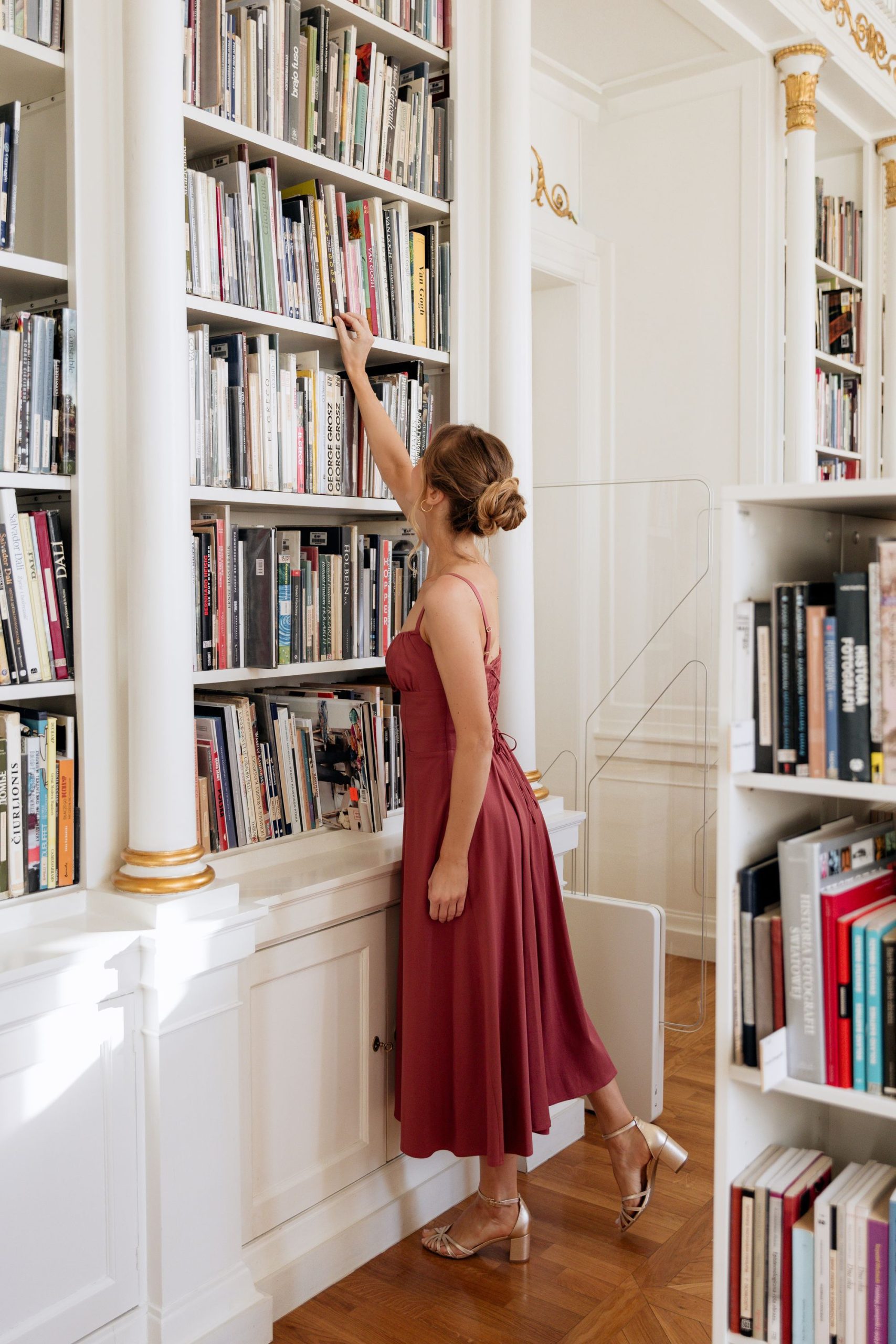 Sukienka Rosaline Marsala - obrazek 12