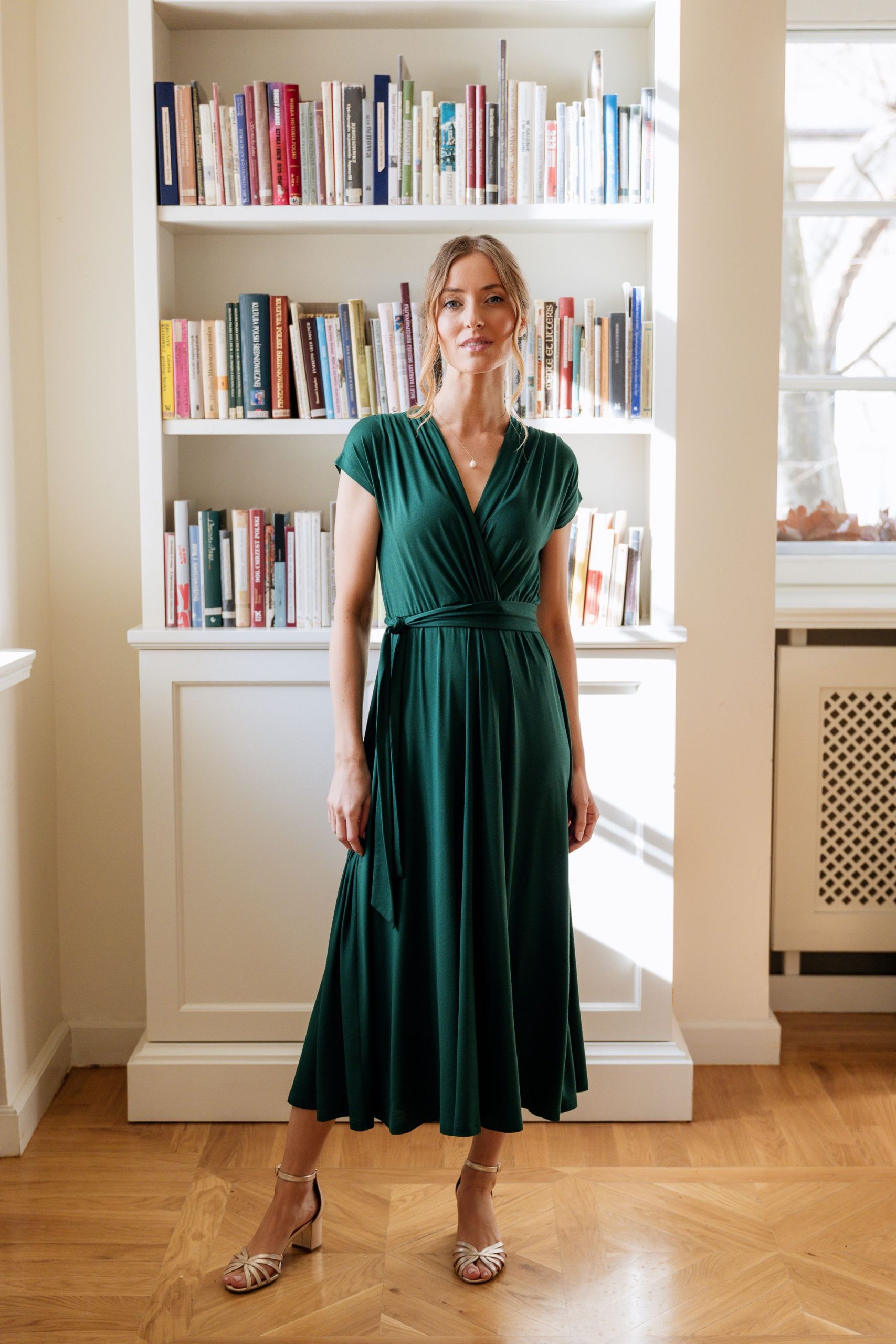 Sukienka Angeline Emerald - obrazek 11