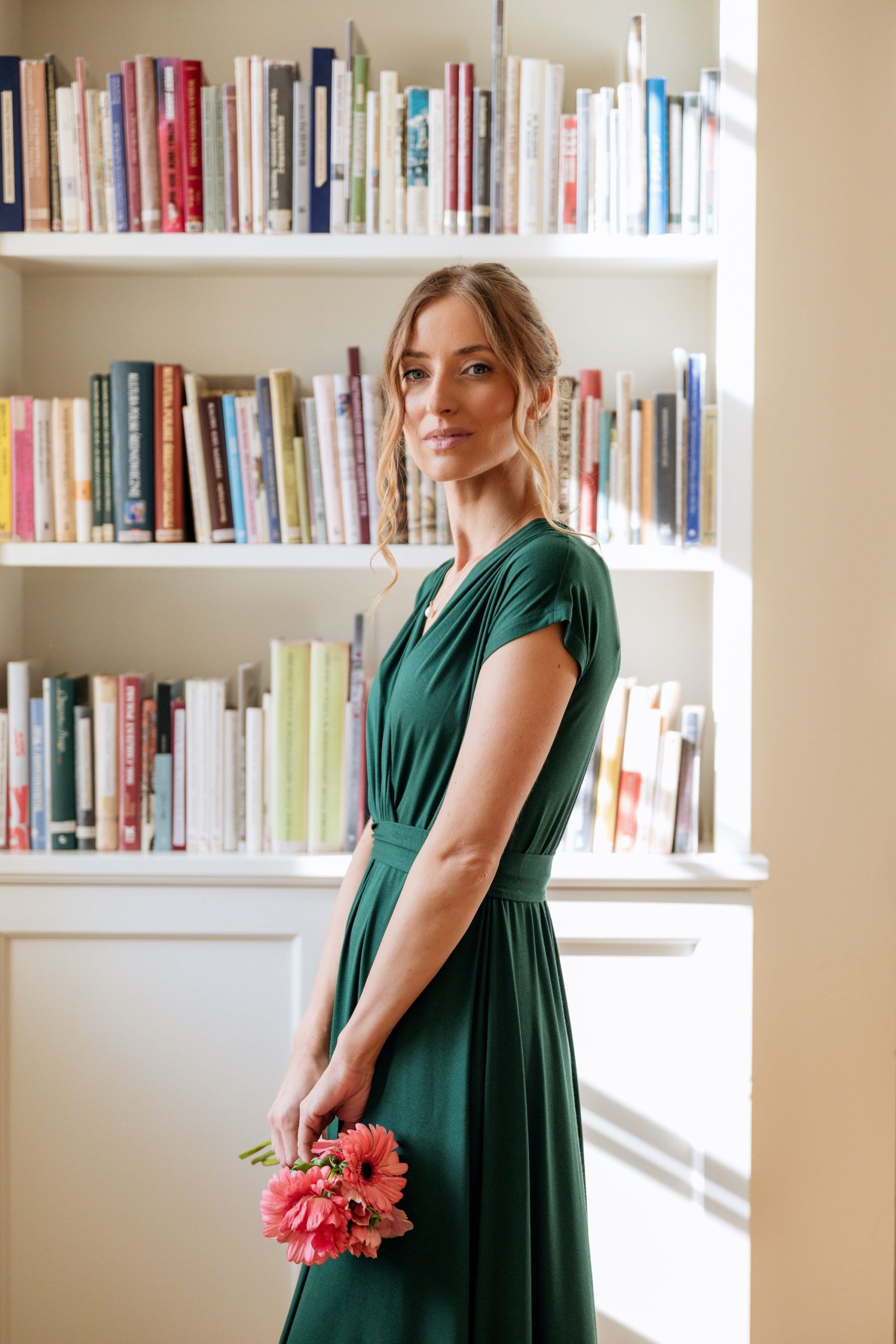 Sukienka Angeline Emerald - obrazek 9