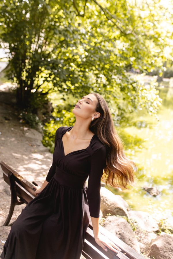 Sukienka Kalina Chocolate Brown