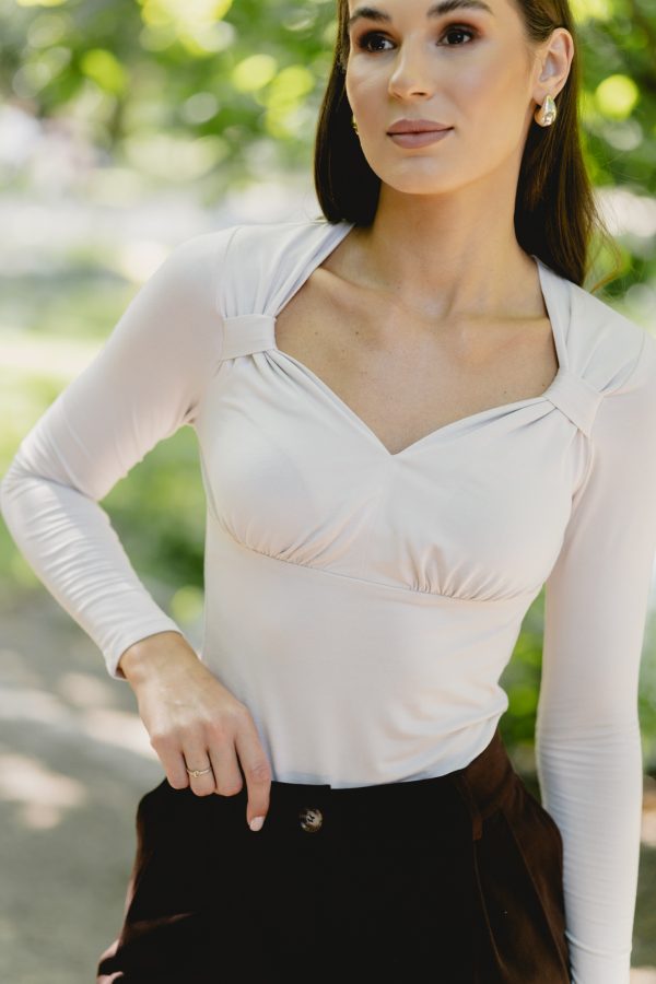 Bluzka Carla Beige
