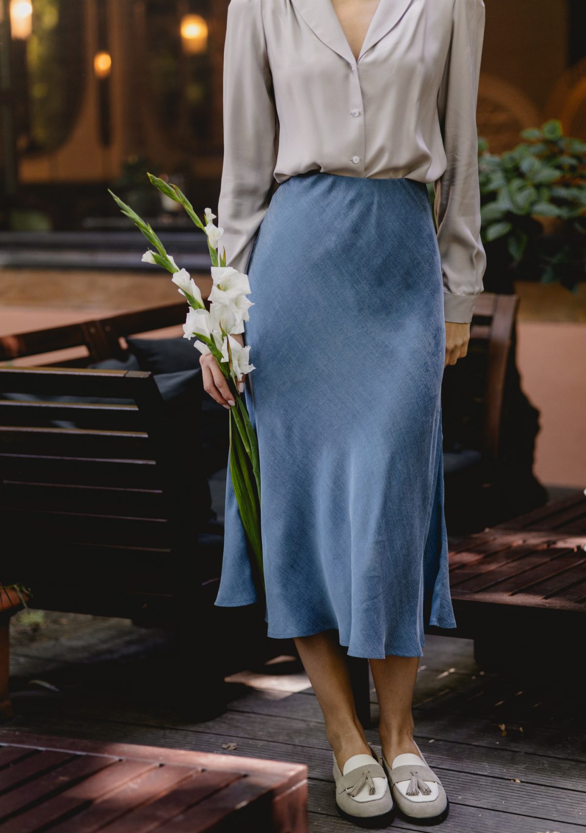 Spódnica Melissa Denim Blue