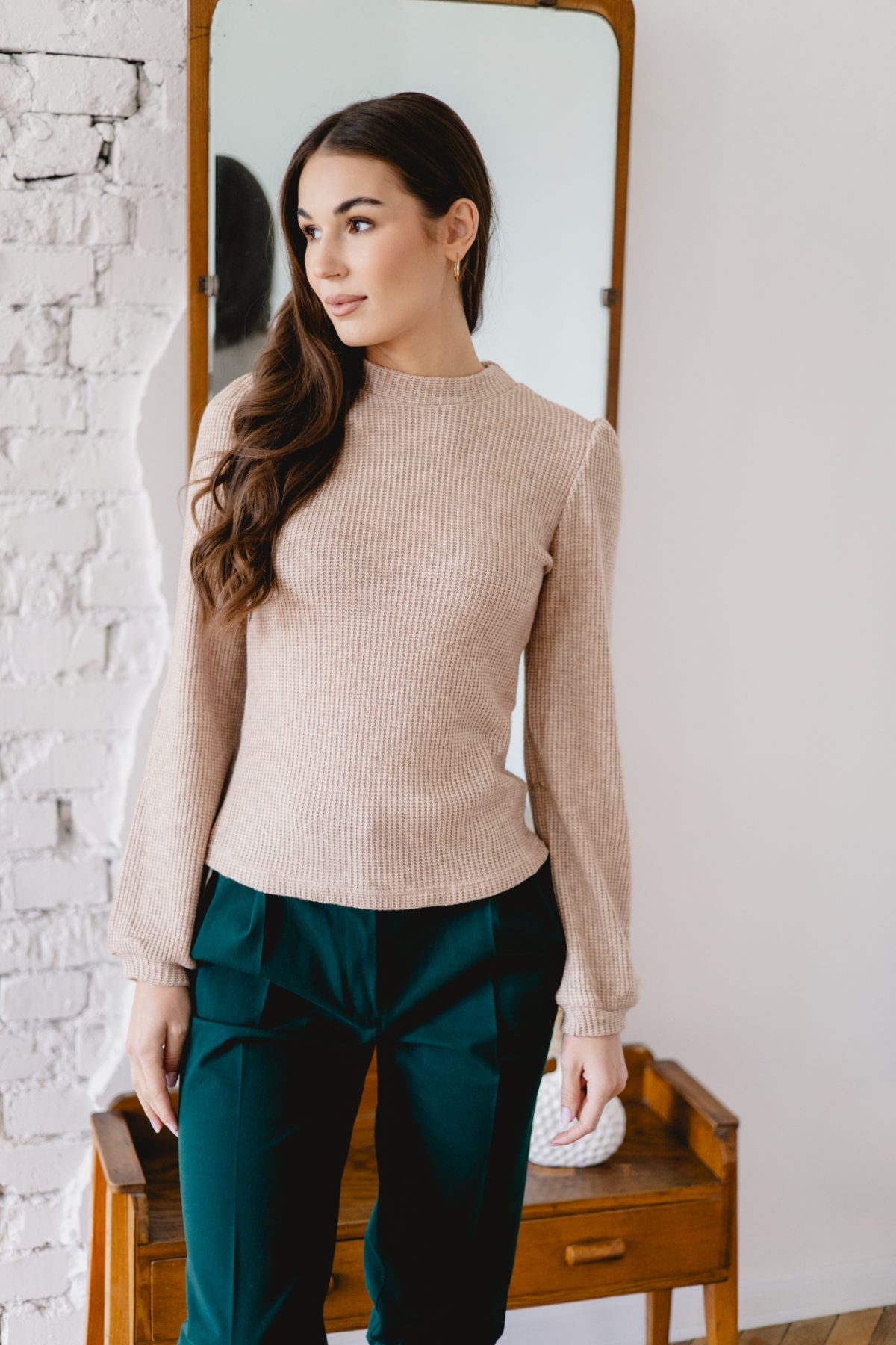 Sweter Aurore Honey Beige
