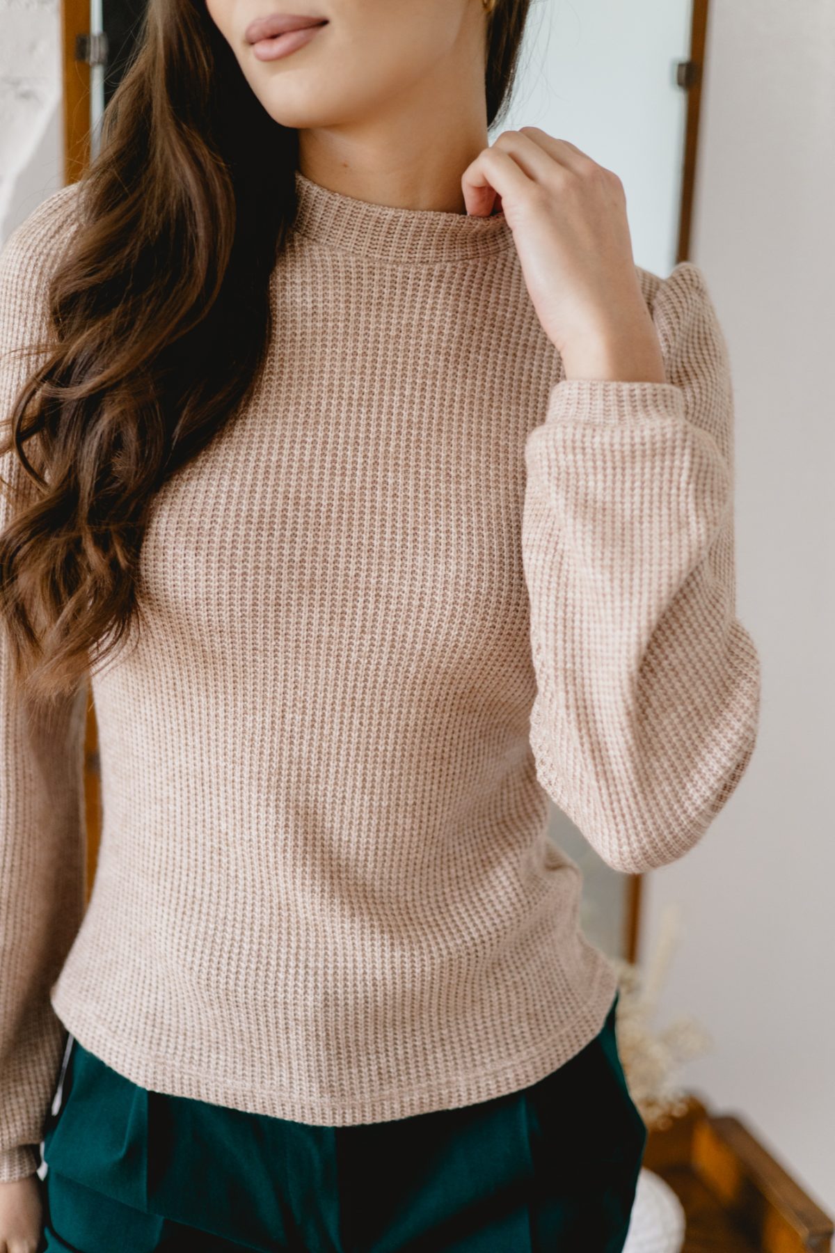 Sweter Aurore Honey Beige