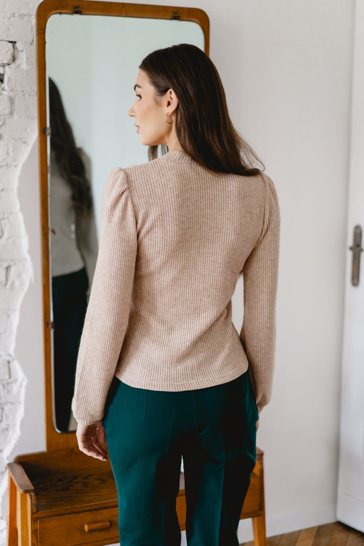 Sweter Aurore Honey Beige
