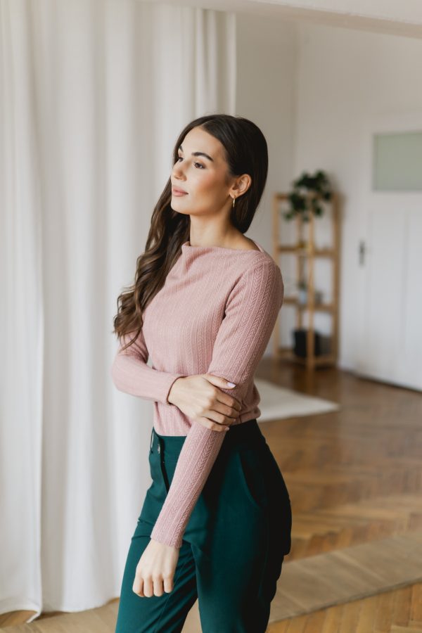 Sweter Estelle Dusty Pink